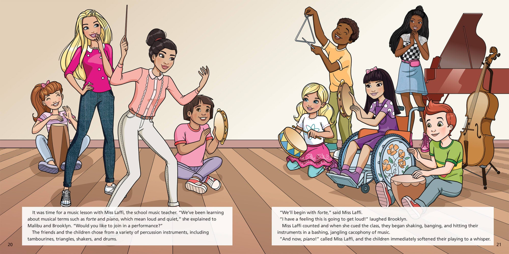 Barbie: You Can Be A Teacher. Paperback Book For Kids. Includes 2 Sticker Sheets - Image 3