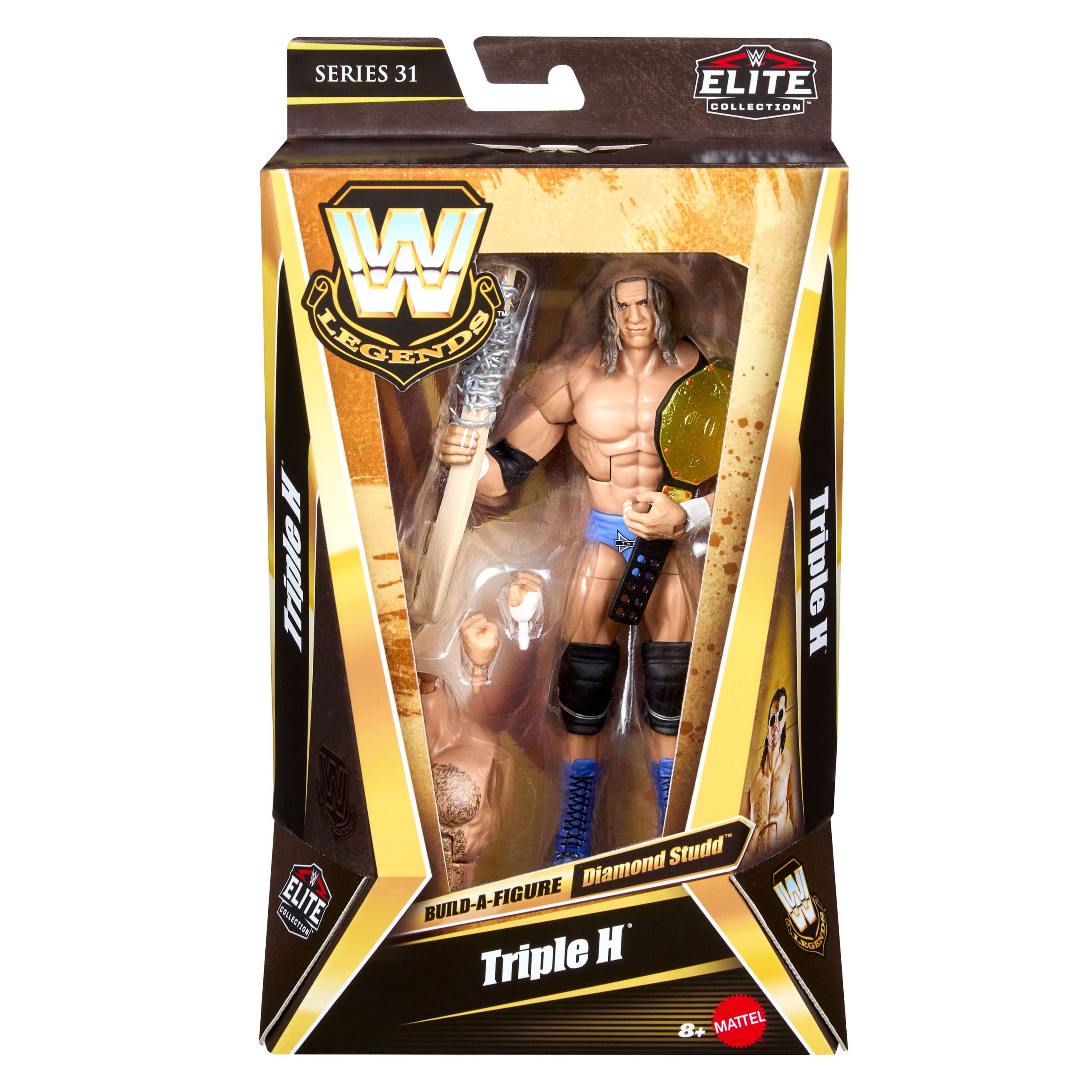 WWE Legends Elite Collection Triple H Action Figure - Image 8
