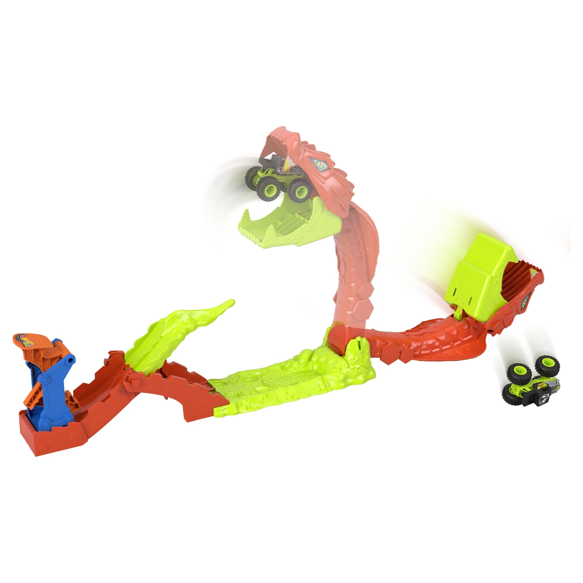 Hot Wheels Coffret Monster Trucks L'Attaque du Serpent - Image 3
