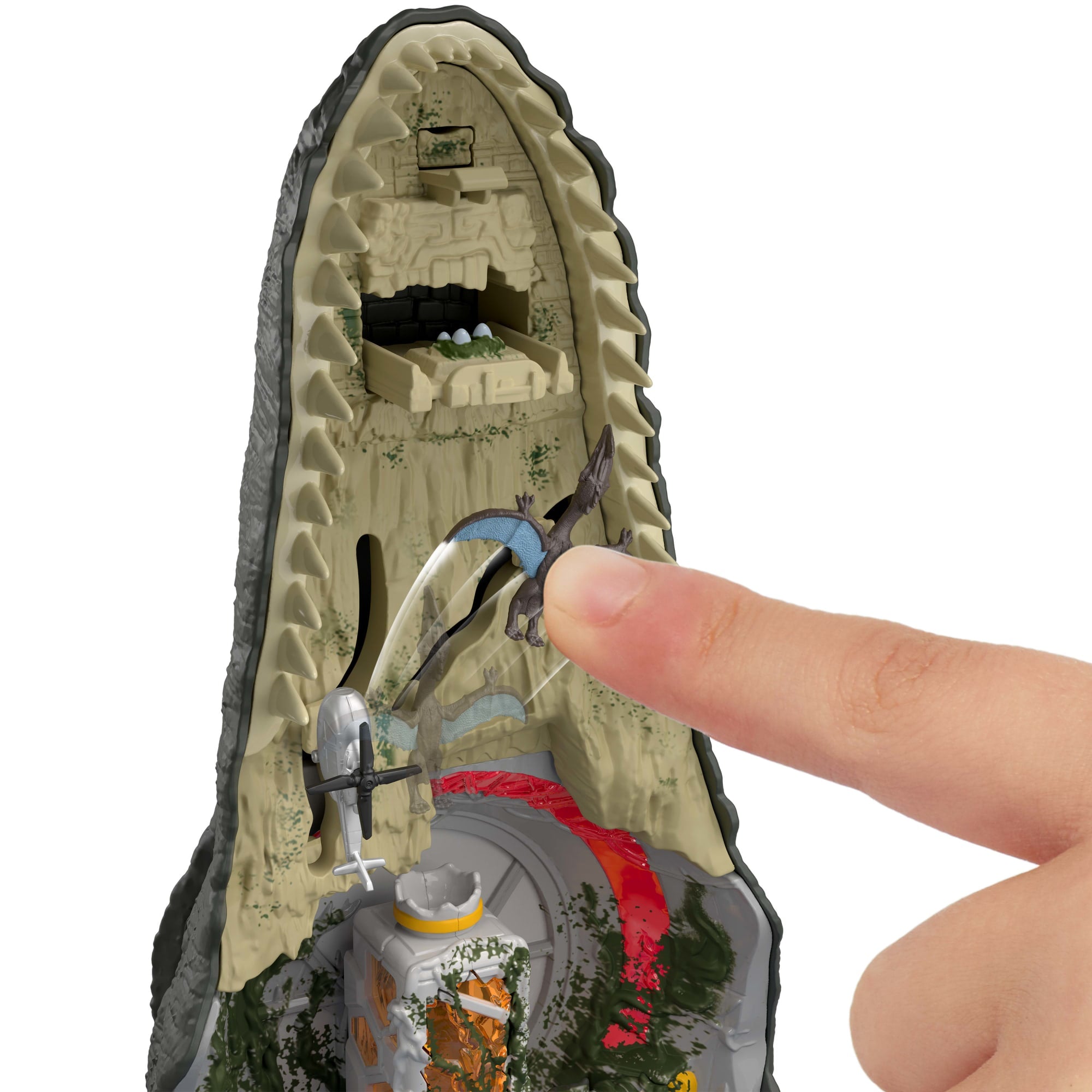 Coffret de Jeu Mosasaure Jurassicworld: Renaissance de Luxe. 7Fonctions et Effets Sonores Interactifs. 6Micro Figurines - Image 5