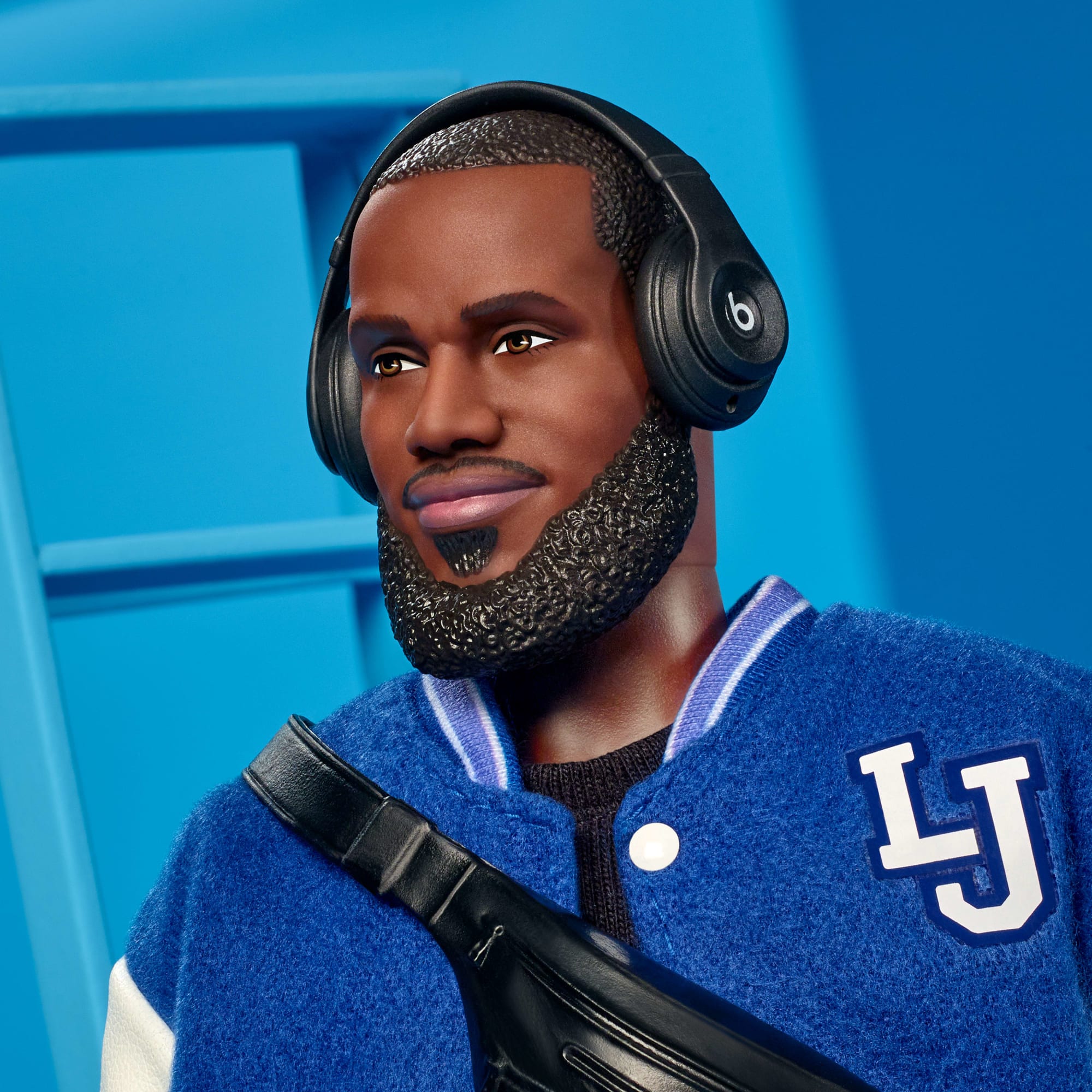Barbie Signature Lebron James Kenbassadors Doll Collectible With Varsity Jacket Outfit & Accessories - Image 3