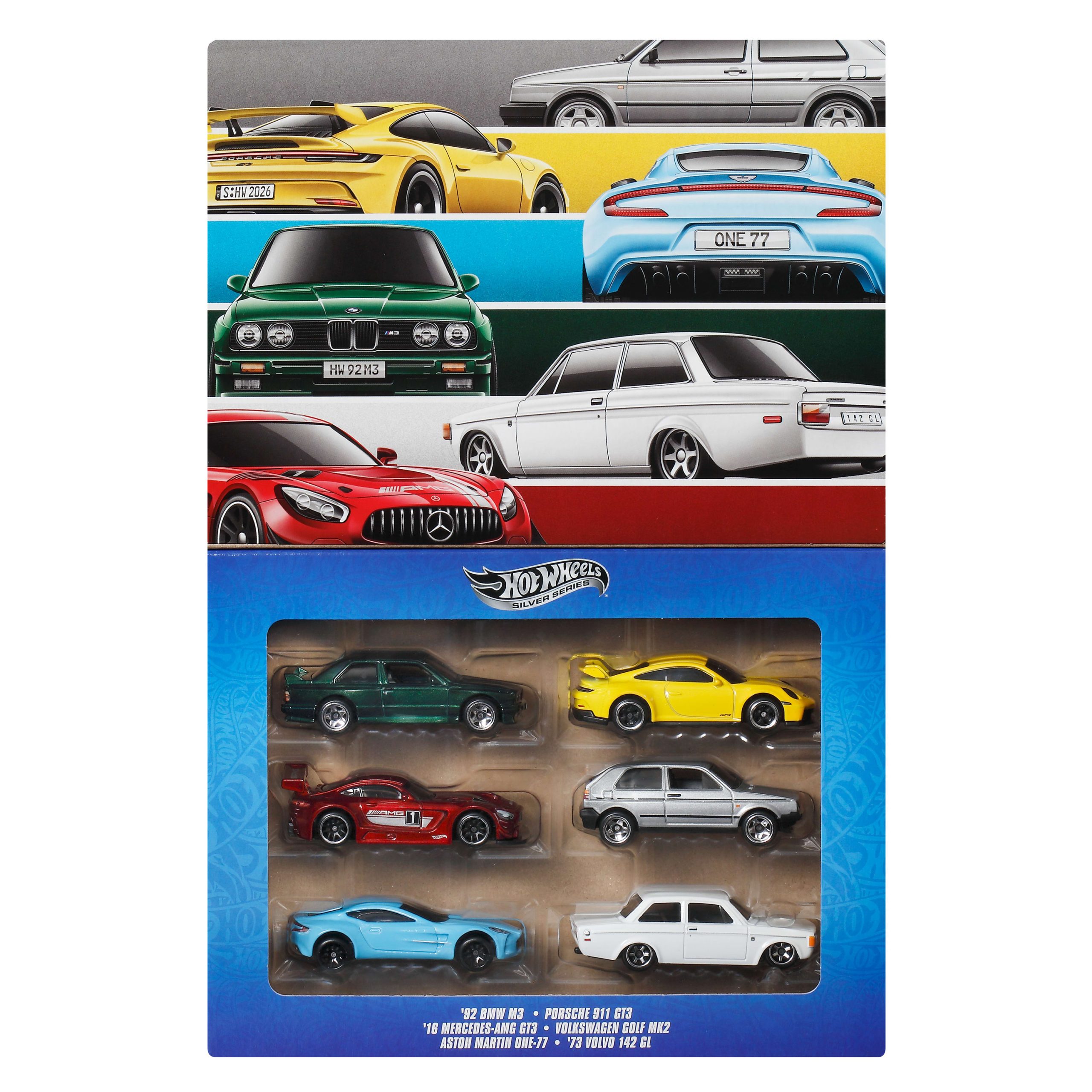 Hot Wheels Set Of 6 Euro Style Vehicles - Image 6