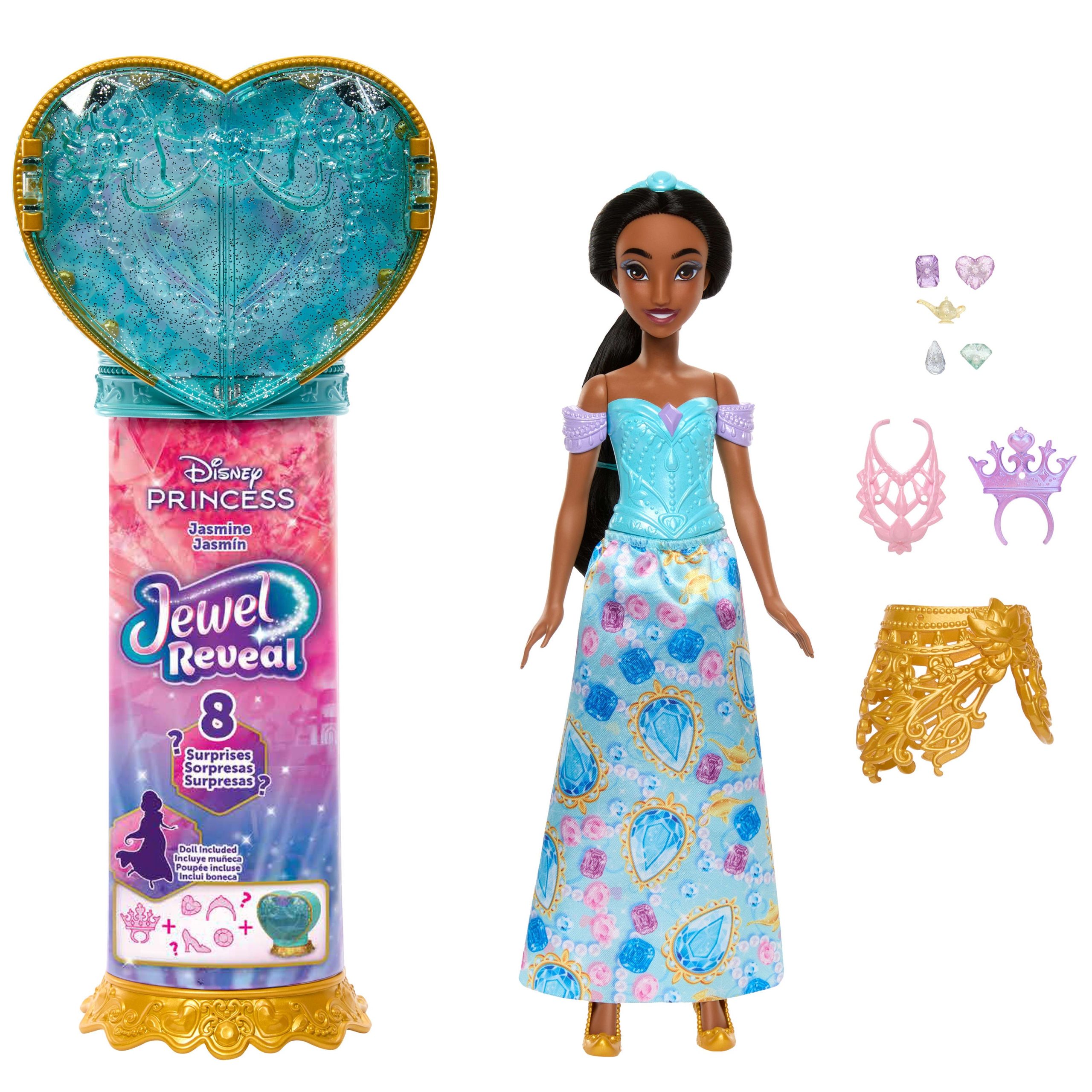 Disney Poupée Princesses Jewel Reveal Jasmine - Image 6