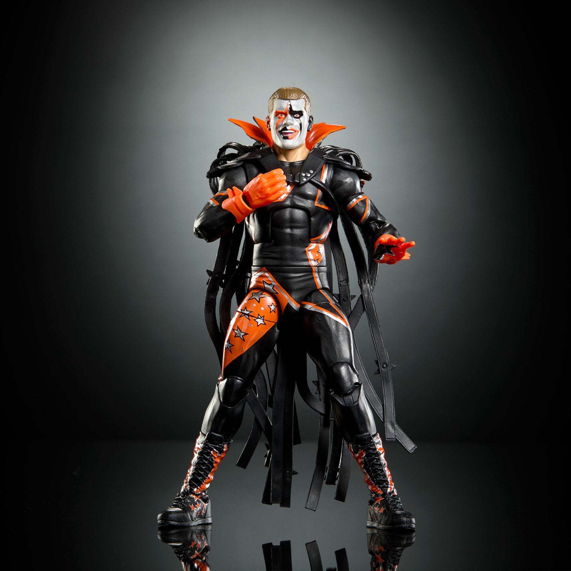 WWE Elite Collection Premium Live Event Stardust Action Figure Set. Wrestlemania Collectible - Image 4
