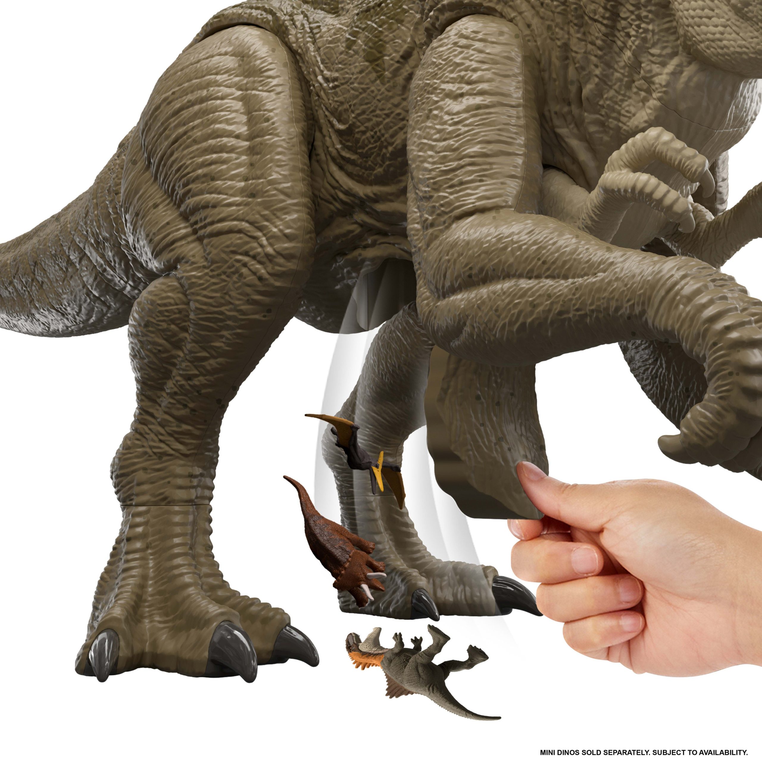 Jurassic World Rebirth Super Colossal Distortus Rex Dinosaur Figure. 31 Inch. Swallows Minis - Image 4