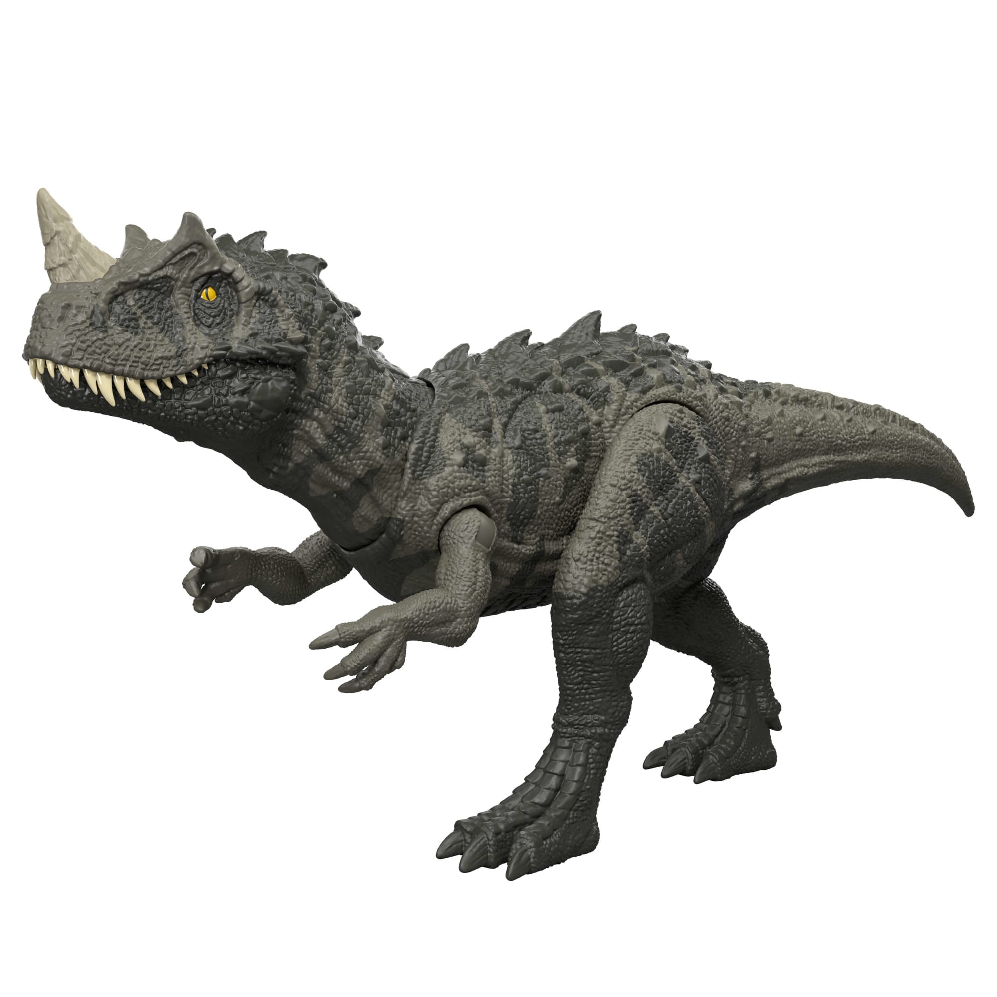 Jurassic World Wild Roar Ceratosaurus Dinosaur Action Figure Toy. Attack. Light & Sound. Scan Code