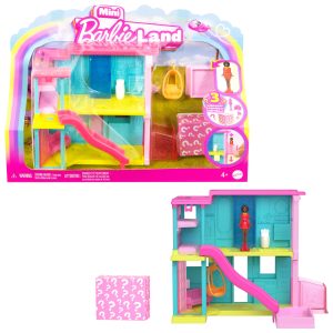 Barbie Mini Barbieland Doll House Playsets With 1.5-inch Doll. Furniture & Accessories