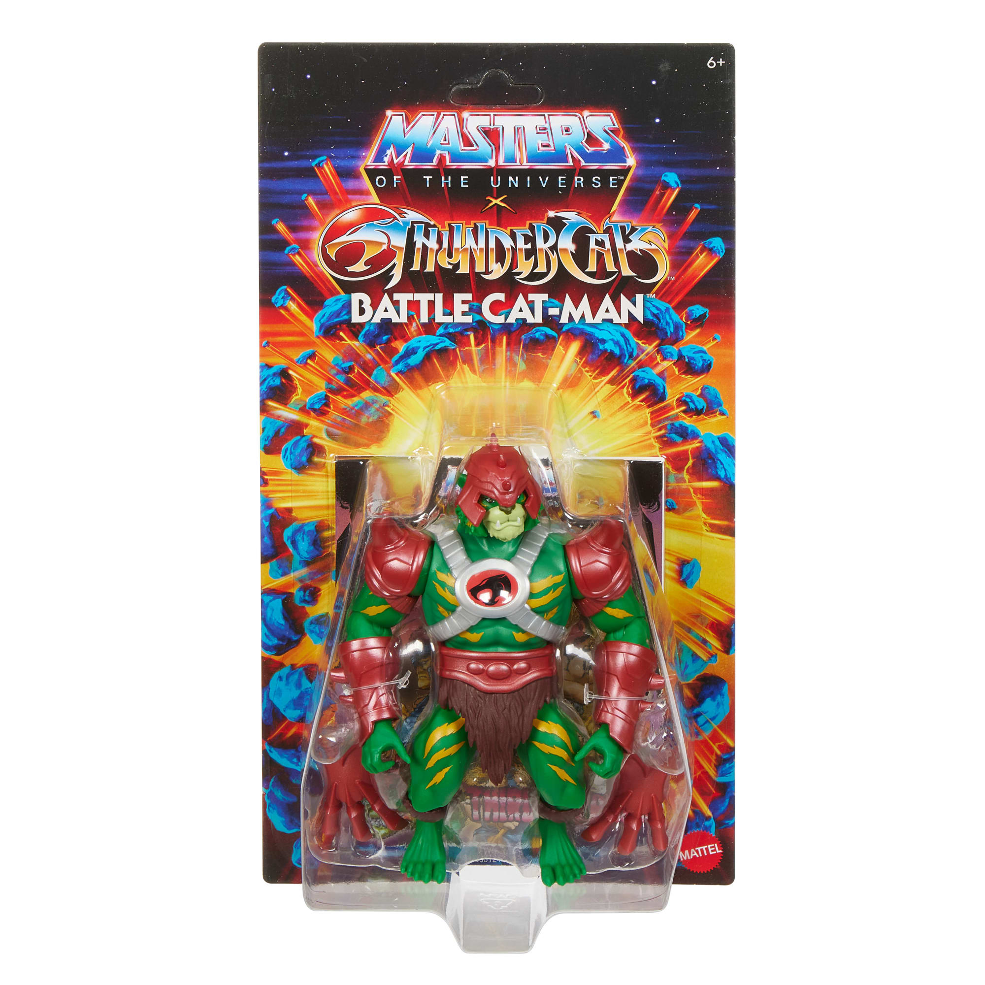 Masters of the Universe Origins & ThunderCats Battle Cat-Man Action Figure - Image 6