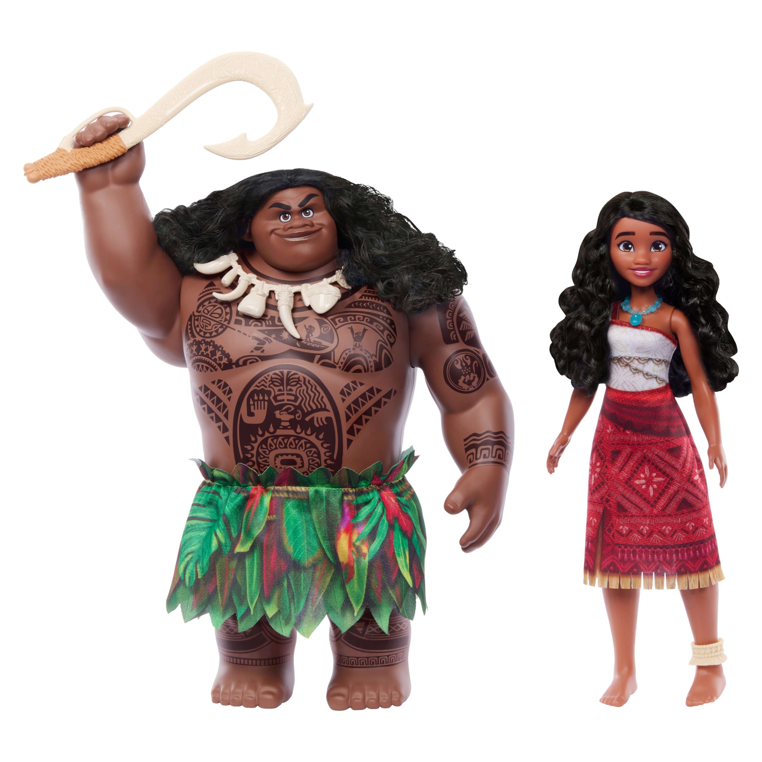 Disney Moana 2 Moana & Maui Voyager Set With 2 Fashion Dolls & 4 Accessories. Inspired By The Movie - Image 6