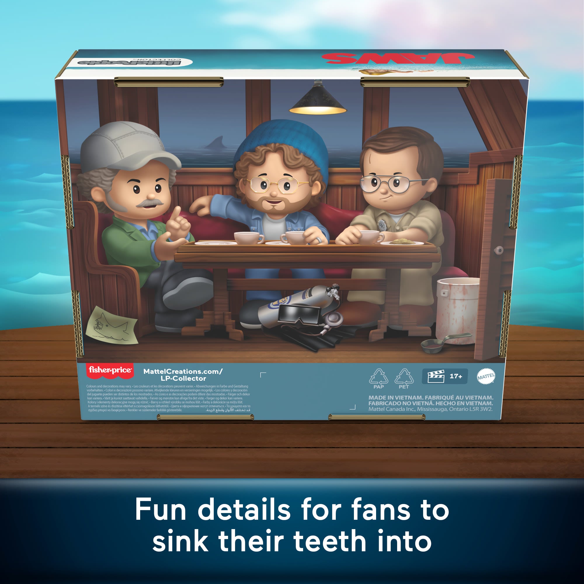 Little People Collector Jaws Movie Special Edition Set For Adults & Fans - Image 4