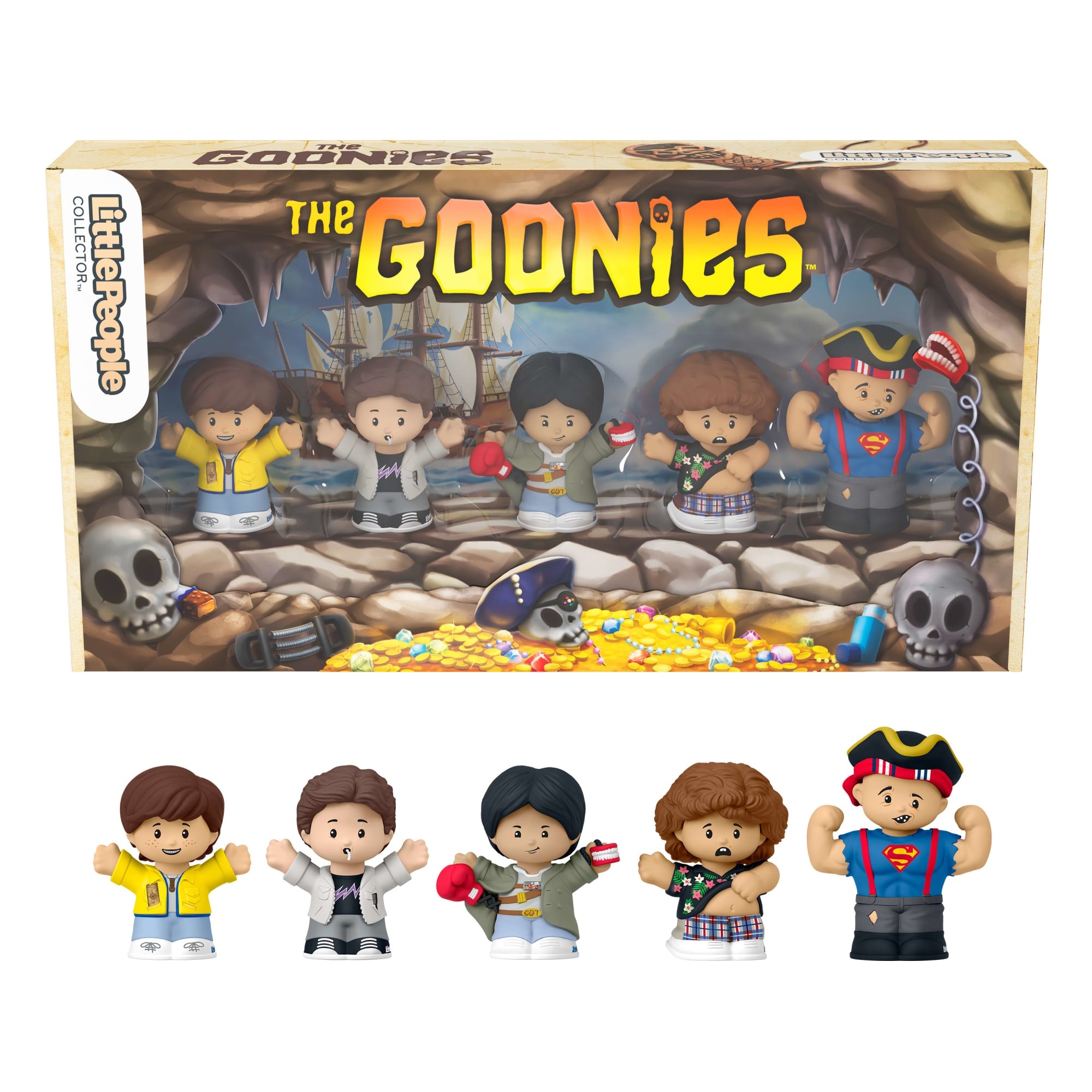 Little People Collector The Goonies Special Edition Set For Movie Fans. 5 Figures