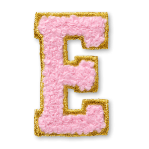 AG™ Letter E Stick-On Patch
