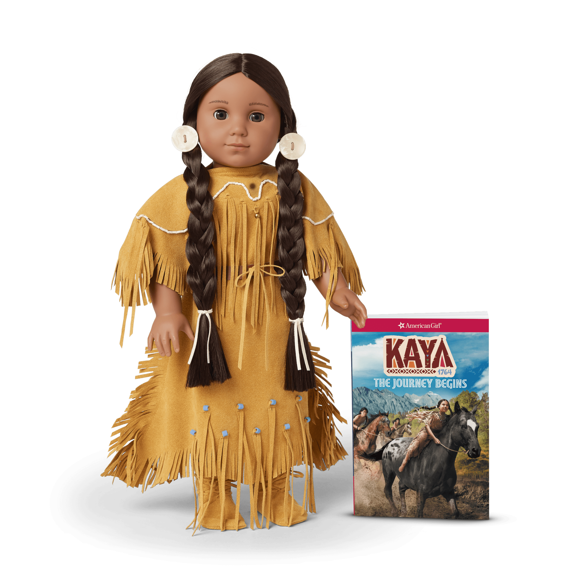Kaya™ 18-inch Doll & Book (Historical Characters)