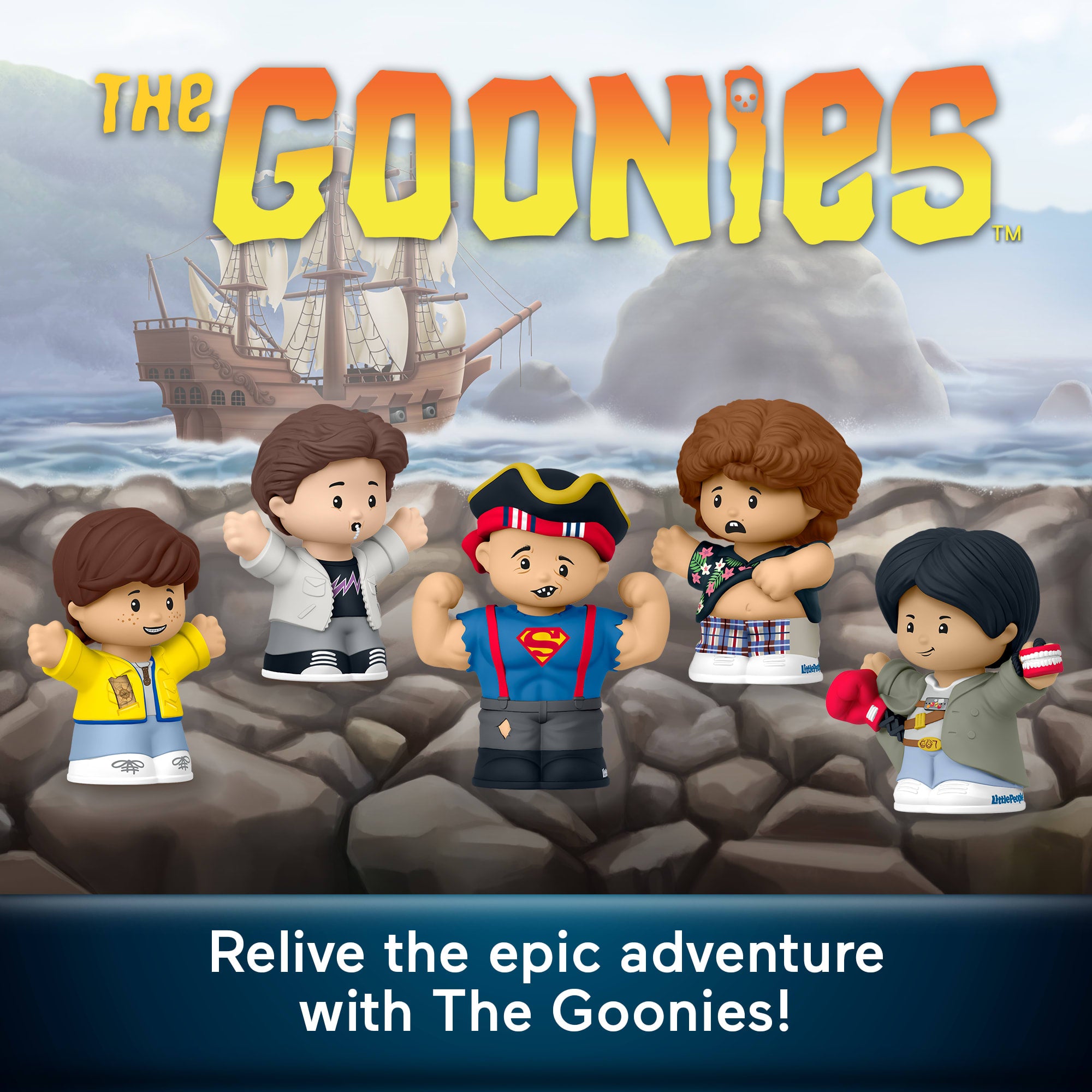 Little People Collector The Goonies Special Edition Set For Movie Fans. 5 Figures - Image 2