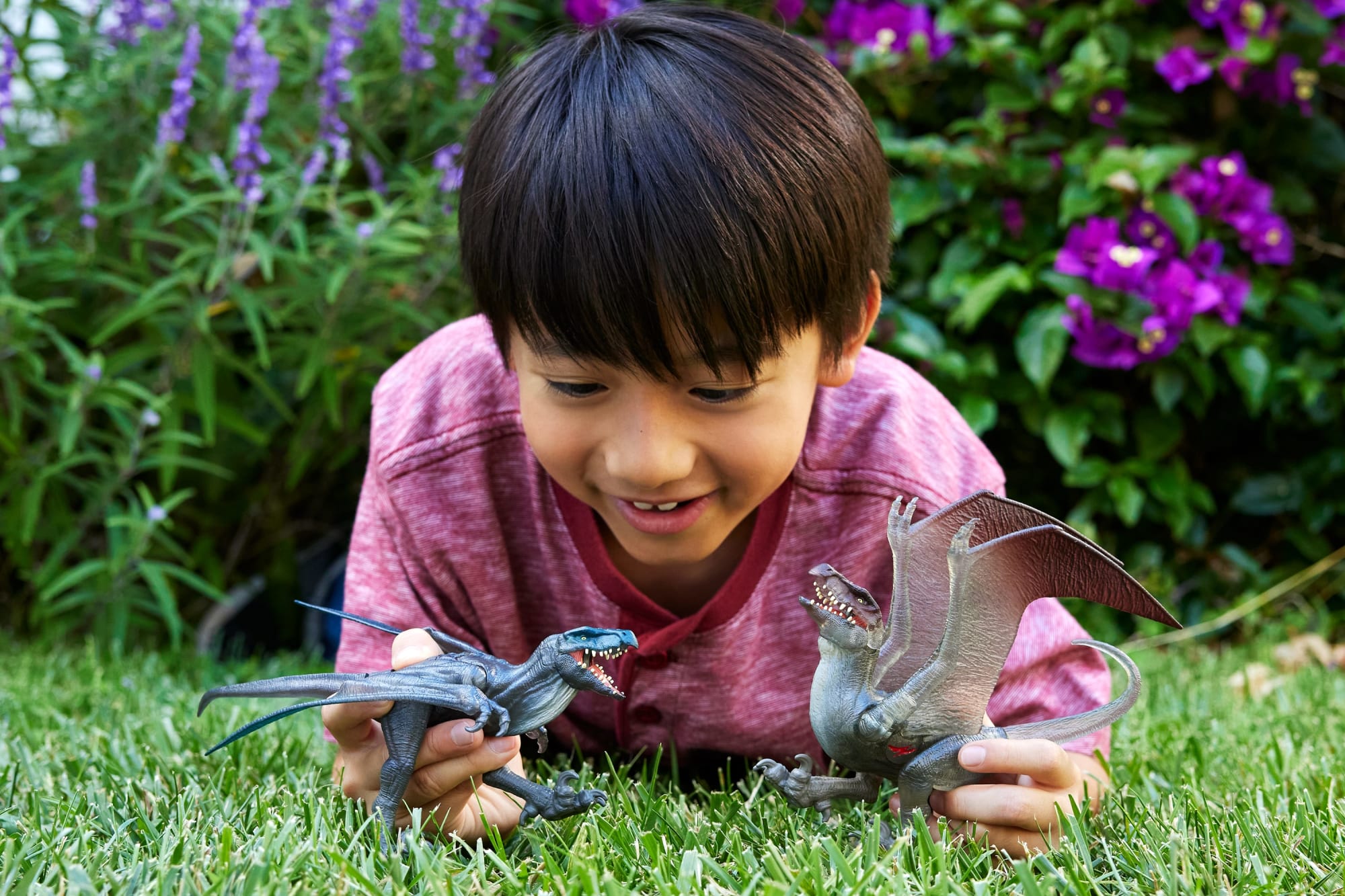 Jurassic World Rebirth Mutadon Destruction Pack. 2 Dinosaur Toys. Damage & Wing Flap Features - Image 2