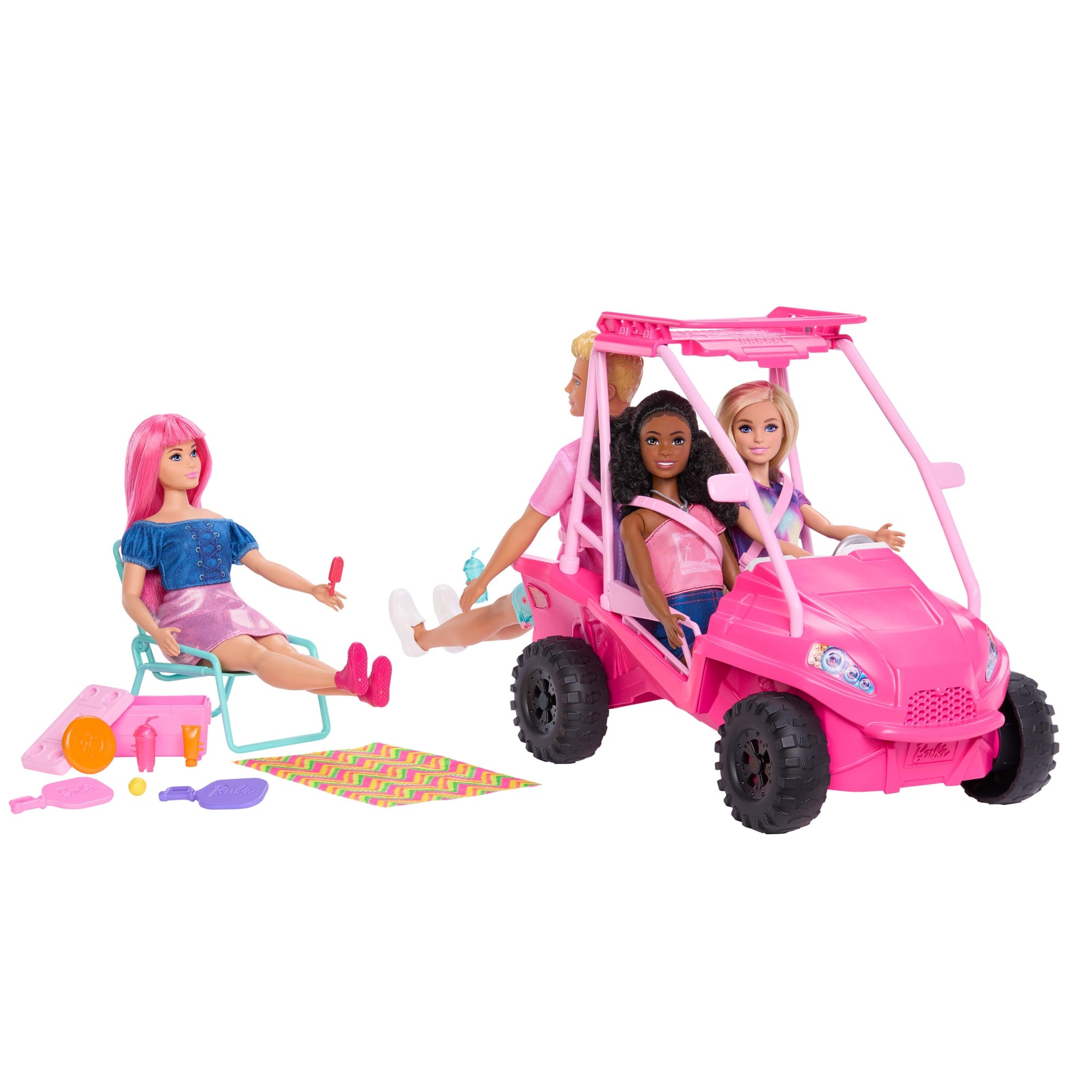 Barbie Coffret Buggy Les Mystères de Barbie: Détectives de Plage - Image 3