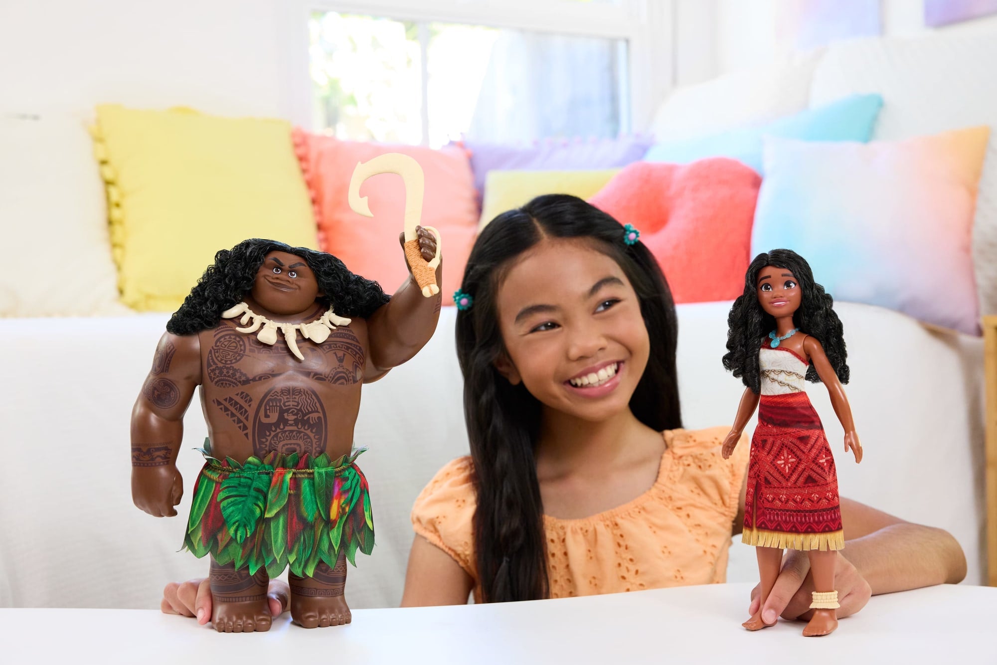 Moana 2 Muñecos Moana y Maui - Image 2