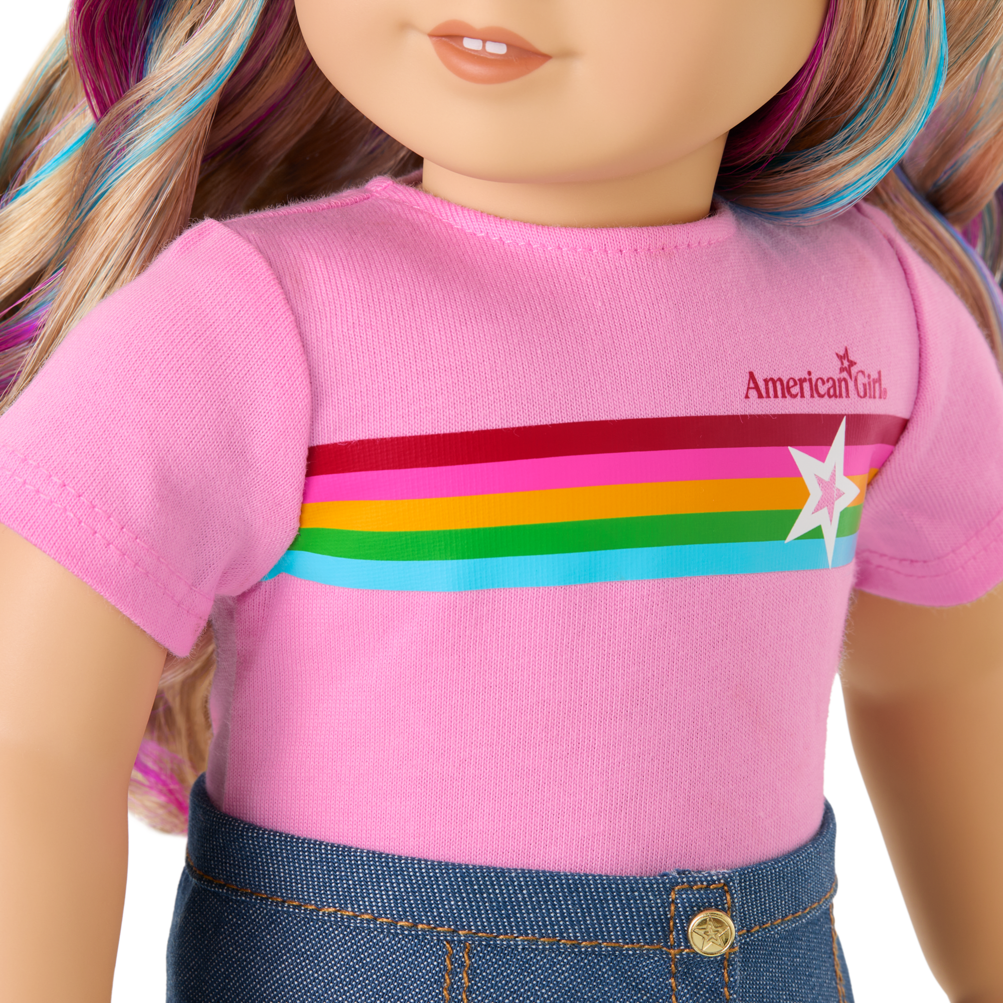 Truly Me™ 18-inch Doll #110 with wavy blonde hair - Image 12