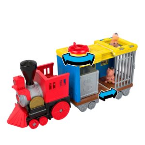 Imaginext Toy Story Veículo de Brinquedo Toy Story Trem do Velho Oeste do Woody