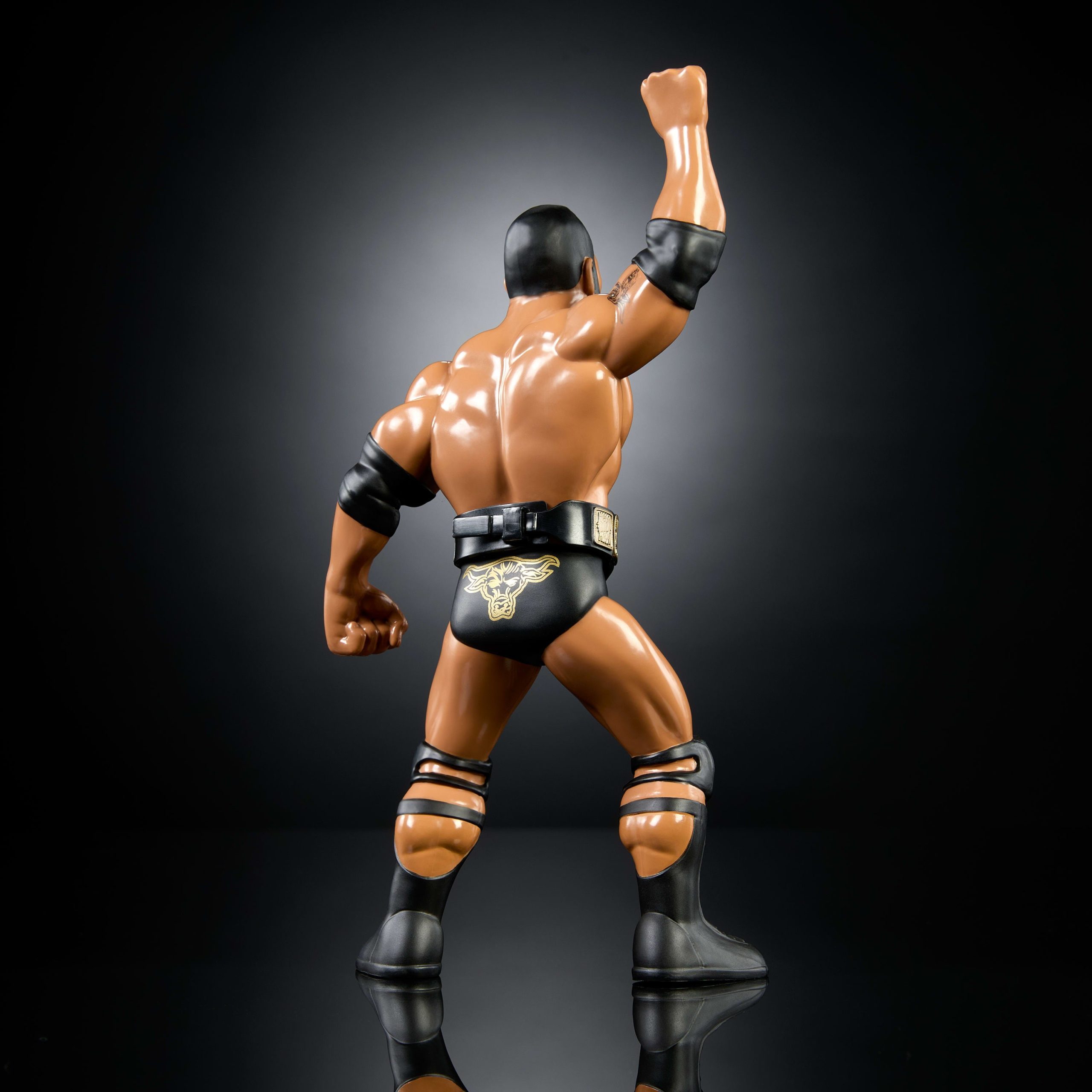 LJN WWE Superstars The Rock Action Figure - Image 4