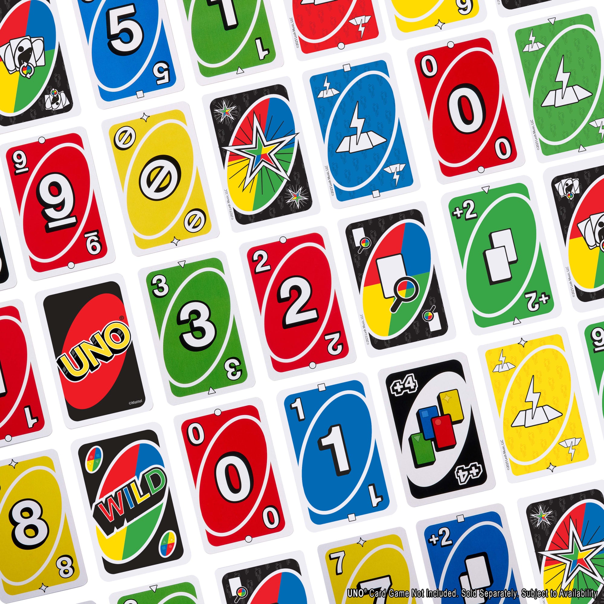 UNO Add-On Pack Billie Eilish Card Game For Family & Game Nights. Travel. Camping & Parties - Image 5
