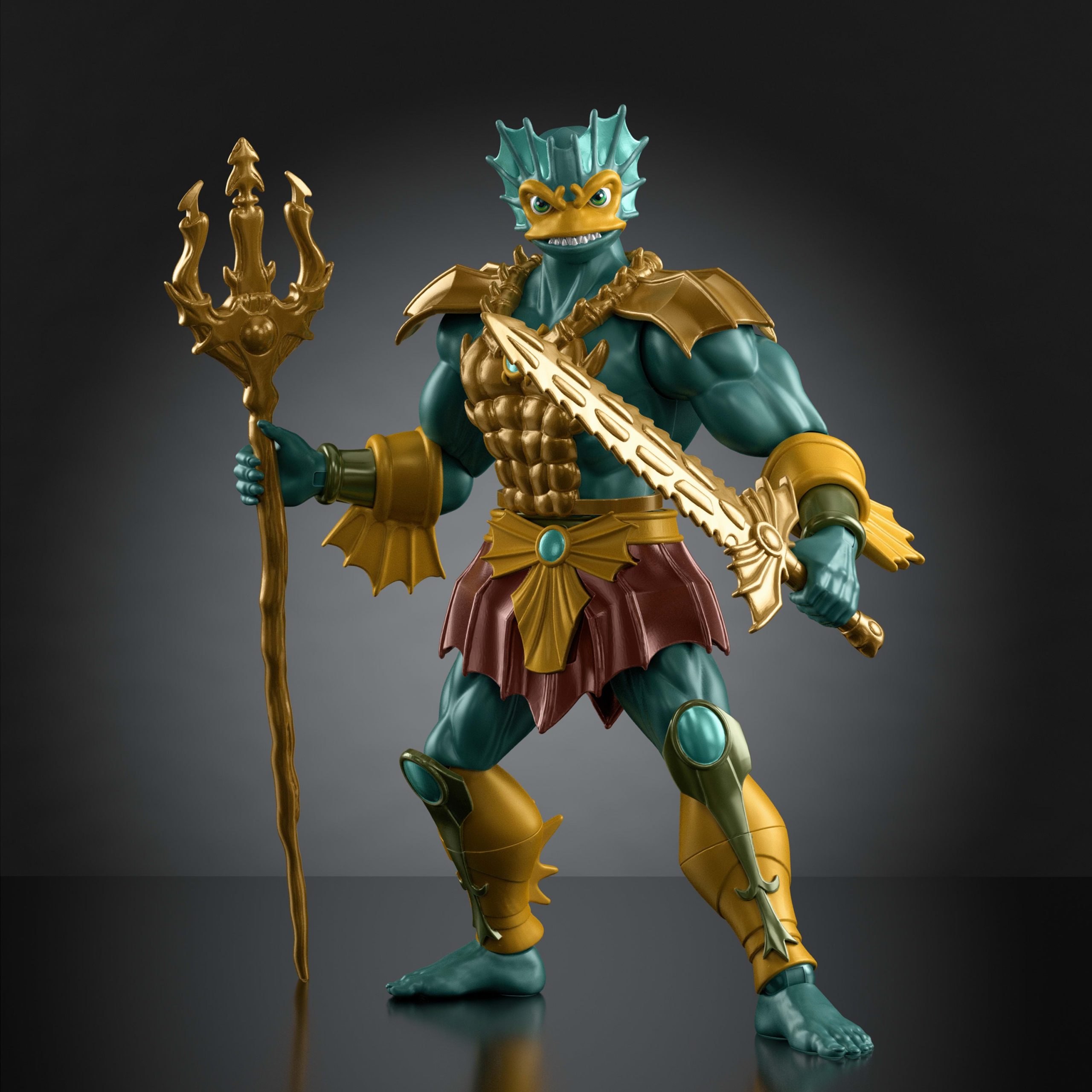 Masters of the Universe Origins 200X Cartoon Collection Mer-Man Action Figure - Image 4