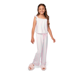 Raquel's™ Coastal Stripes Pajamas for Girls (Girl of the Year™ 2026)