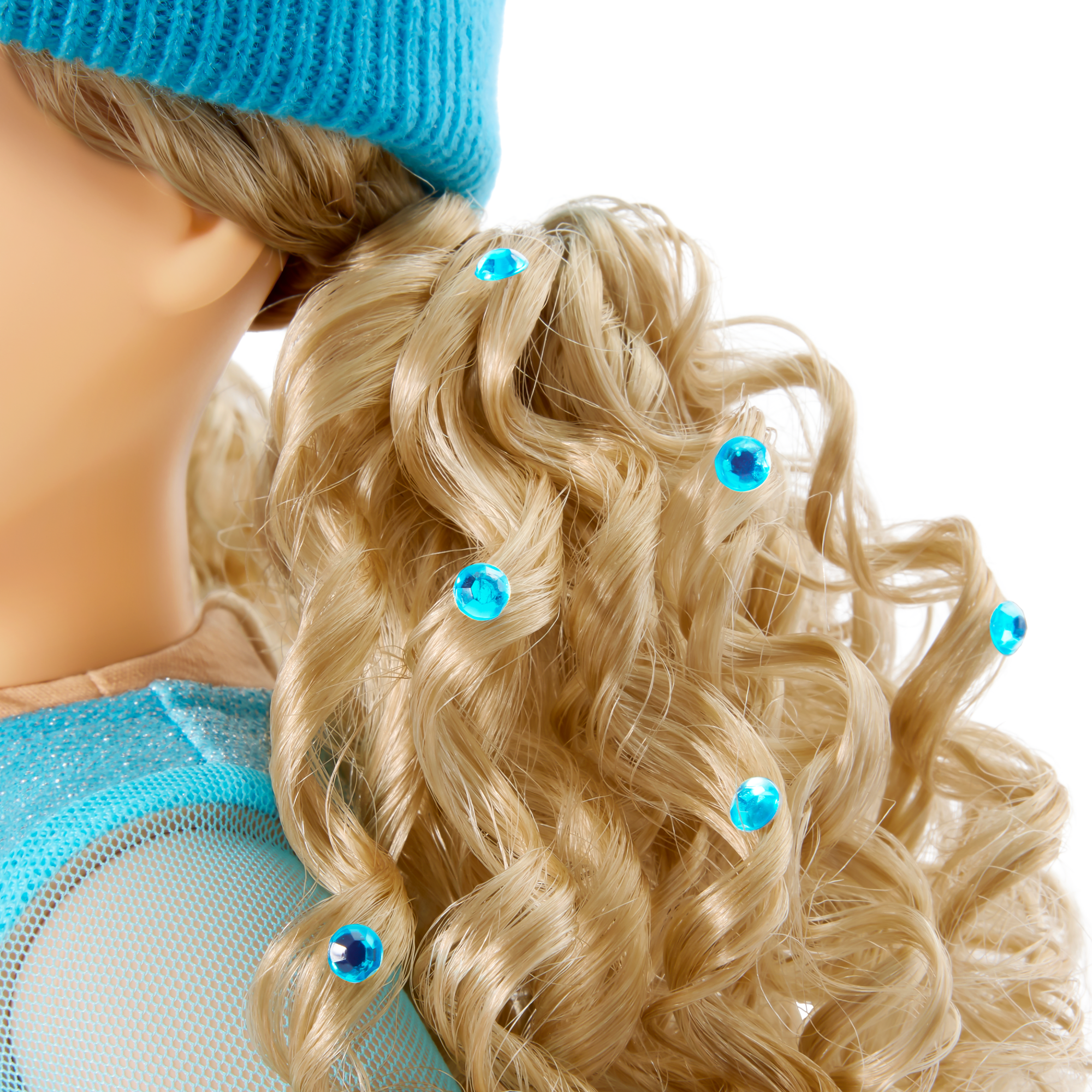 December Blue Brilliance Topaz Outfit for 18-inch Dolls - Image 5