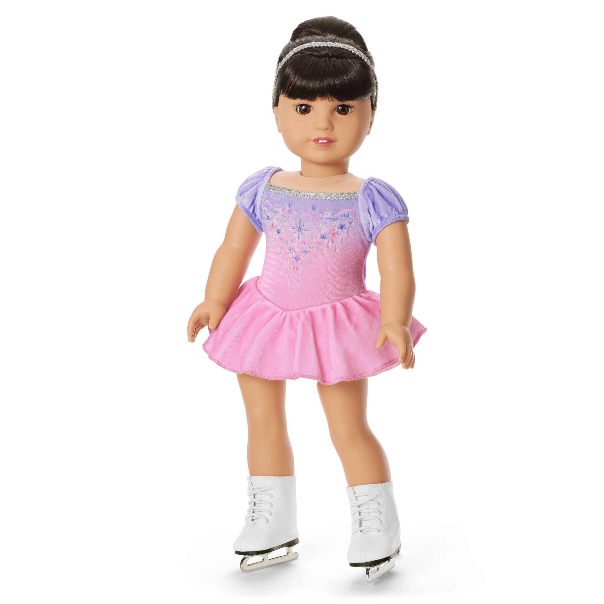 Spin in Style Figure-Skating Outfit for 18-inch Dolls - Image 2