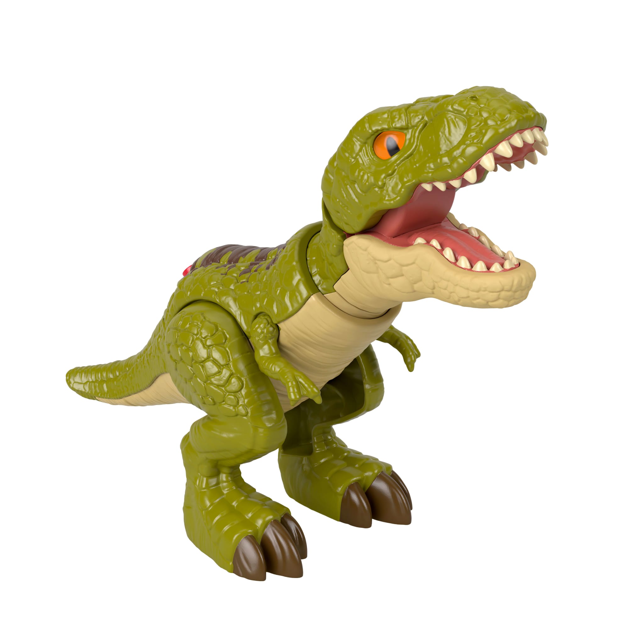 Fisher-Price Imaginext Jurassic World Rebirth Tyrannosaurus Rex Dinosaur Action Figure With Motion - Image 4