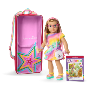 Summer™ 18-inch Doll. Journal. Accessories & Doll Carrier (Girl of the Year™ 2025)