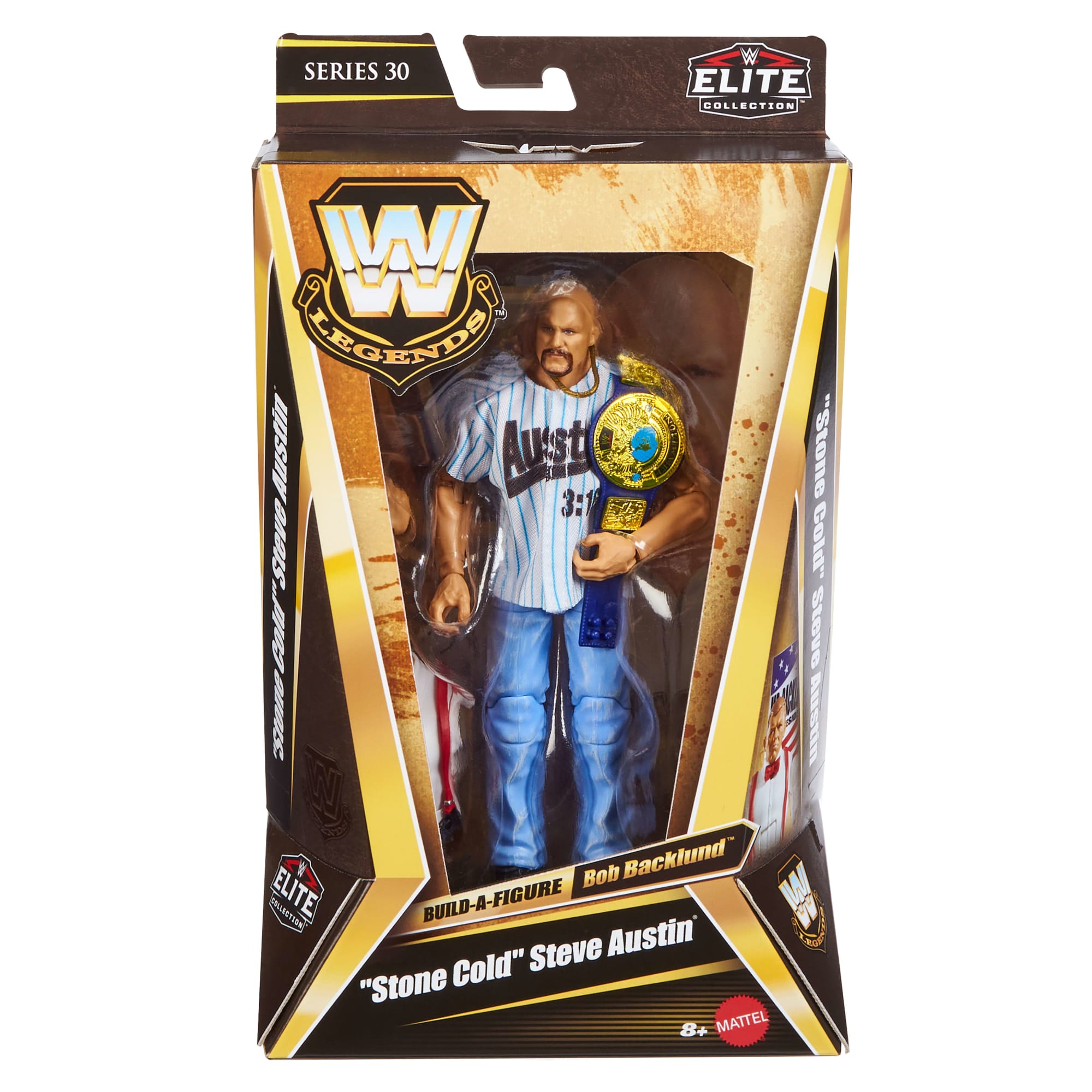 WWE Legends Elite Collection 'Stone Cold' Steve Austin Action Figure - Image 9