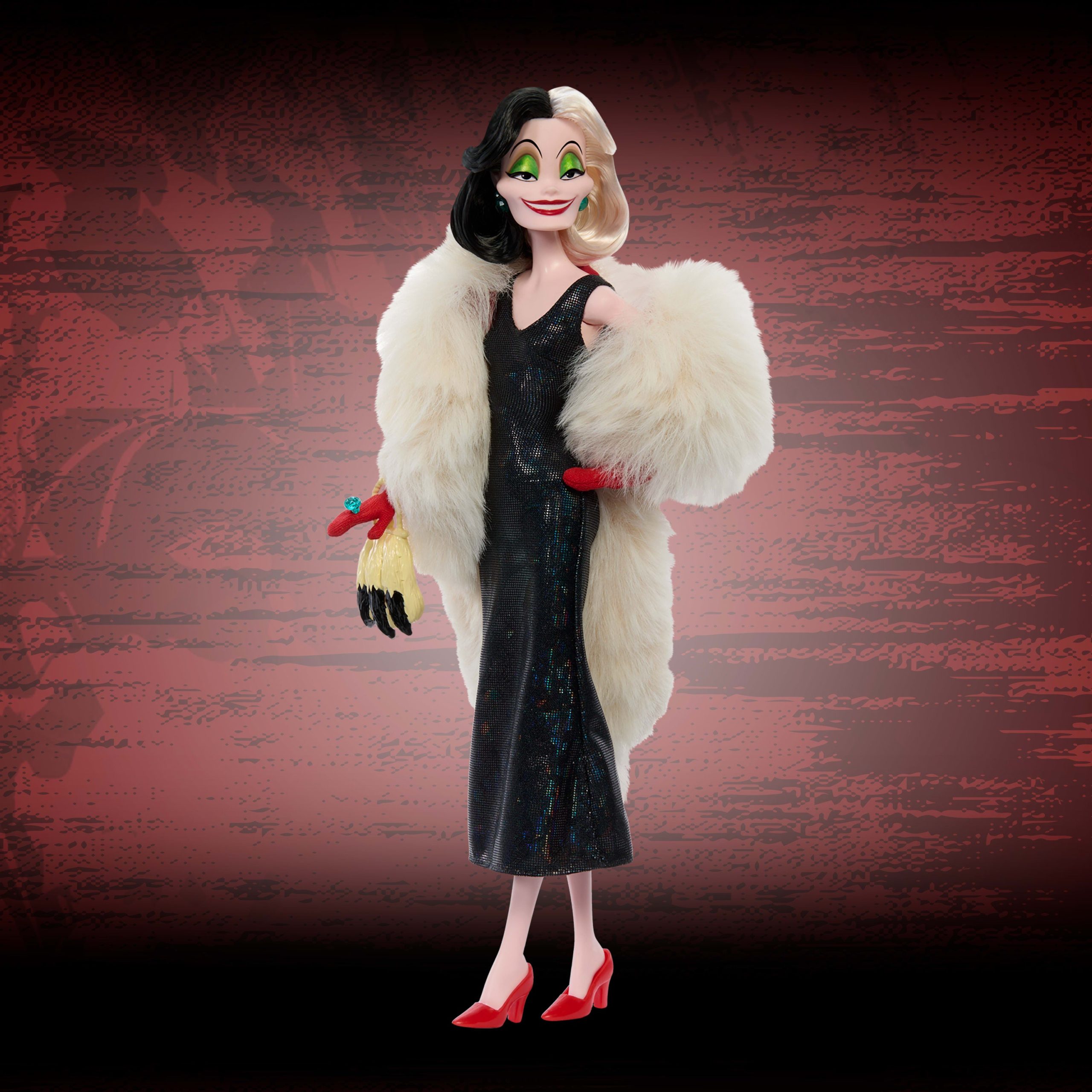 Disney Collector Cruella De Vil Collectible Villains Fashion Doll - Image 9