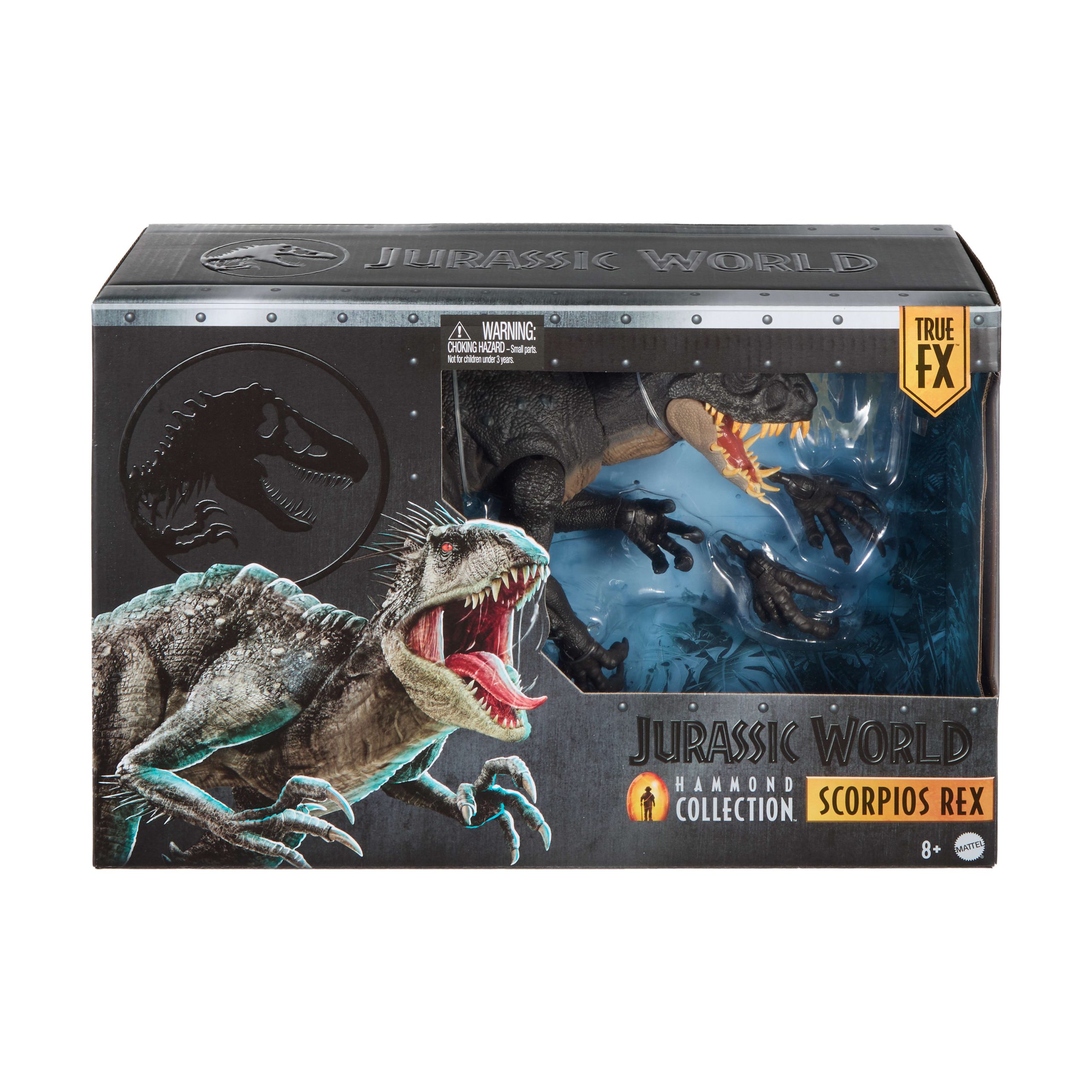 Jurassic World Hammond Collection Scorpios Rex Deluxe Articulated Action Figure Large Size - Image 6