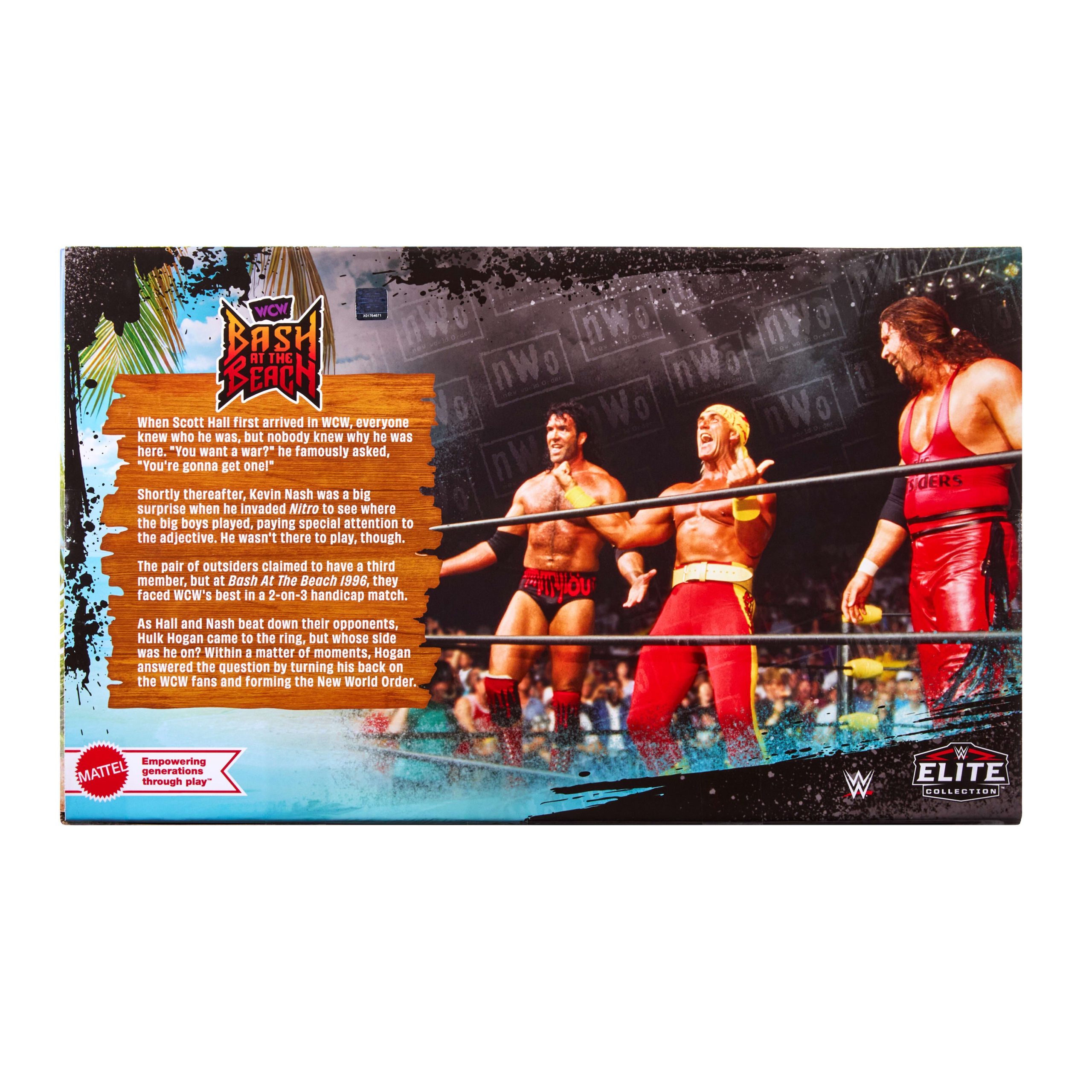WWE Elite Scott Hall Kevin Nash Hulk Hogan Action Figures - Image 8