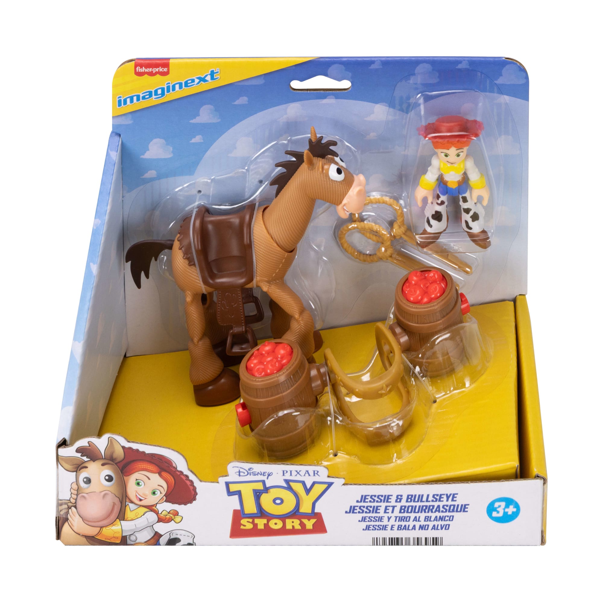 Imaginext Project Target Figura de Ação Imaginext Toy Story Pack com Jessie e Bala‑no‑Alvo - Image 6