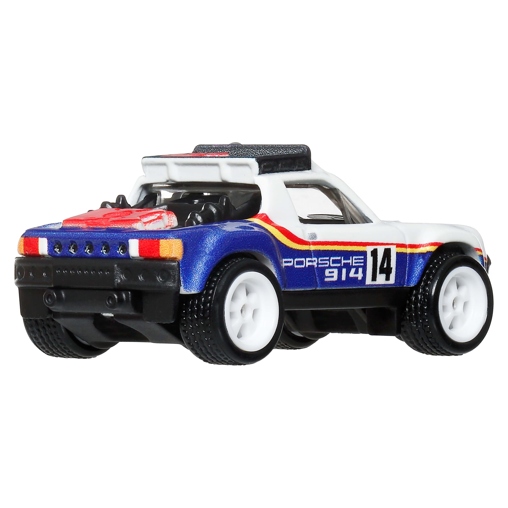 Hot Wheels Car Culture Premium 1:64 Scale Die-Cast Toy Porsche 914 Safari. Thrill Climbers - Image 4