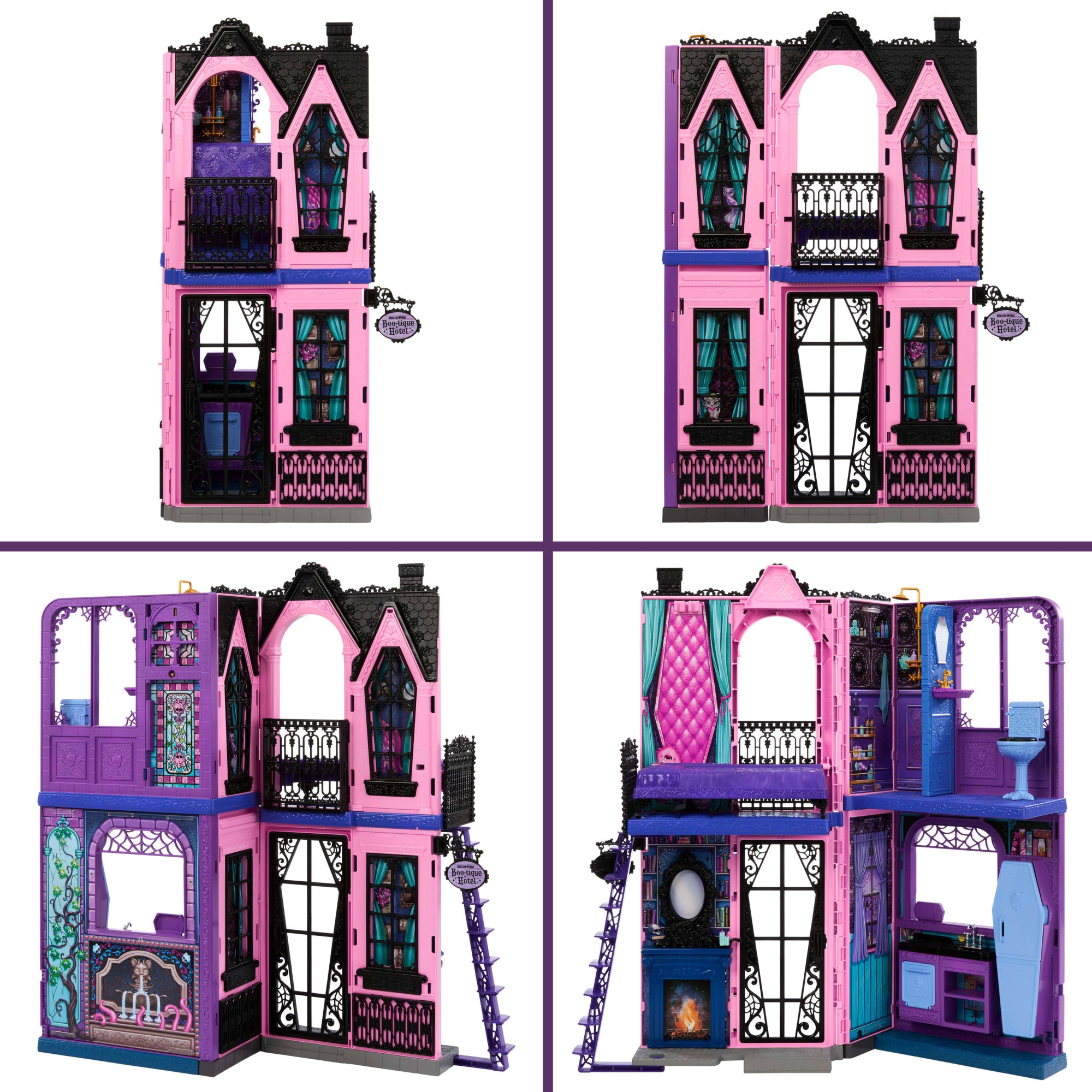 Monsterhigh-Hôtel Bouh-Tique-Maison de Poupée et Accessoires - Image 4