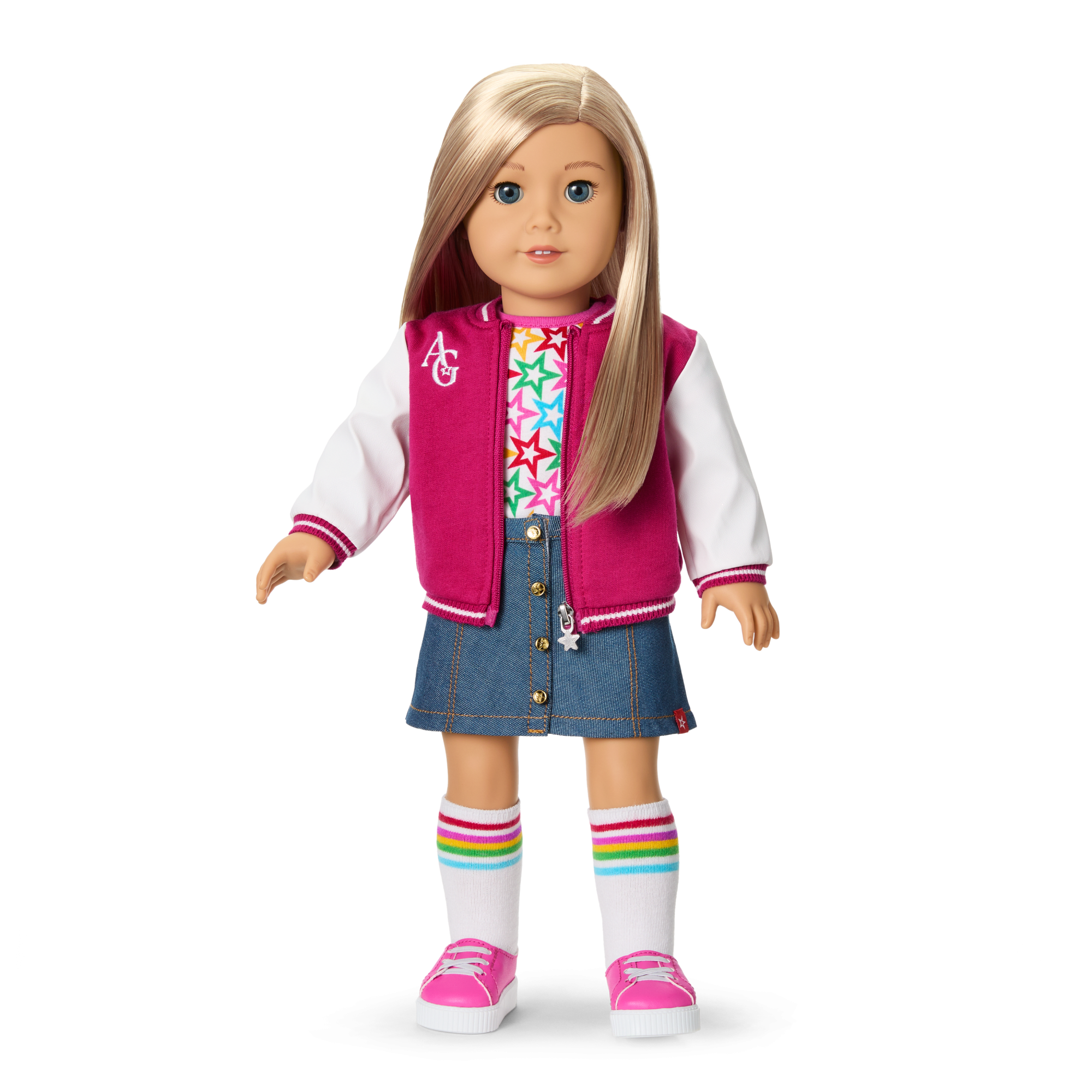 AG™ Star Squad Varsity Jacket for Adults & 18-inch Dolls - Image 3
