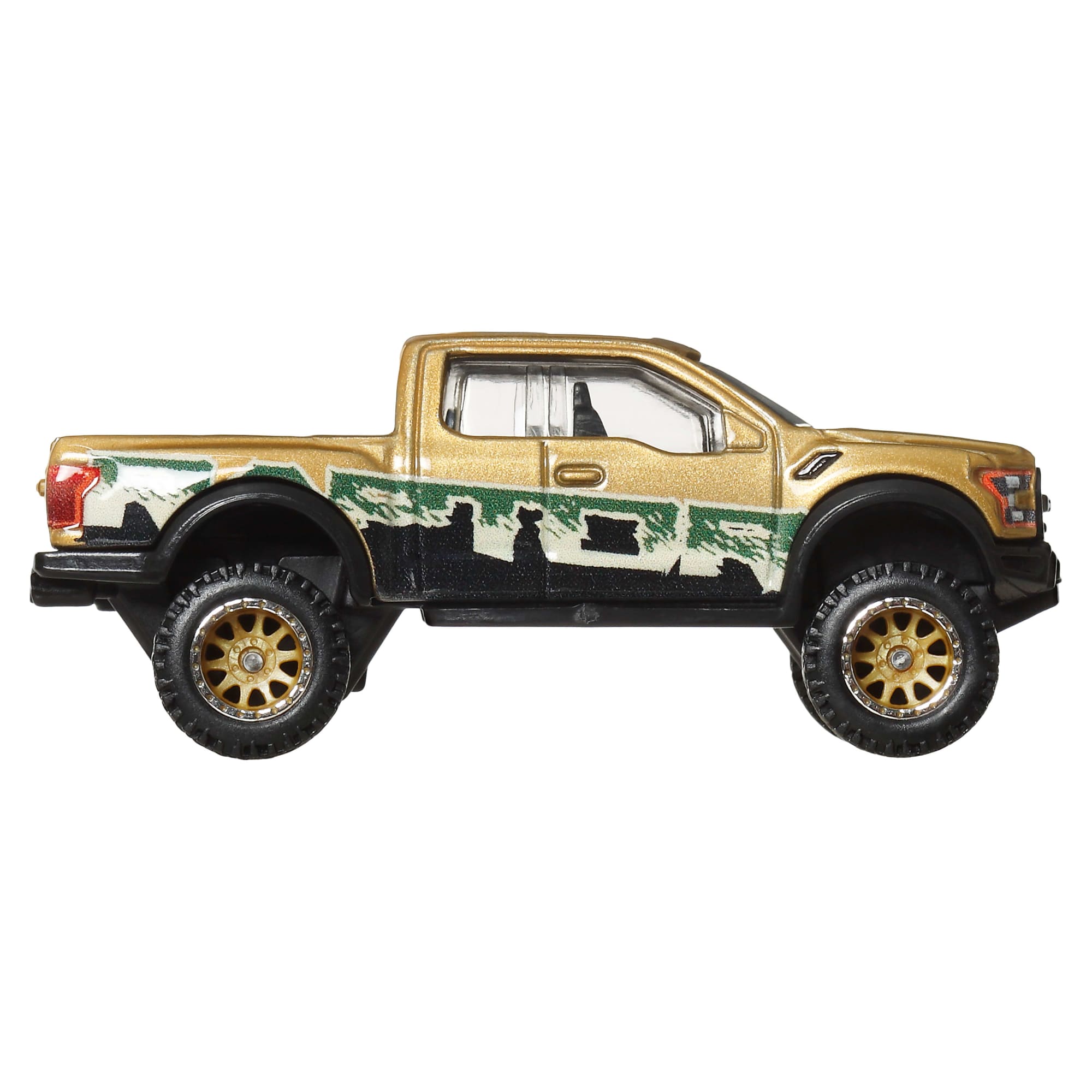 Hot Wheels Premium Car Culture Off Road 1:64 Scale Die-Cast 2017 Ford F-150 Raptor Vehicle - Image 3