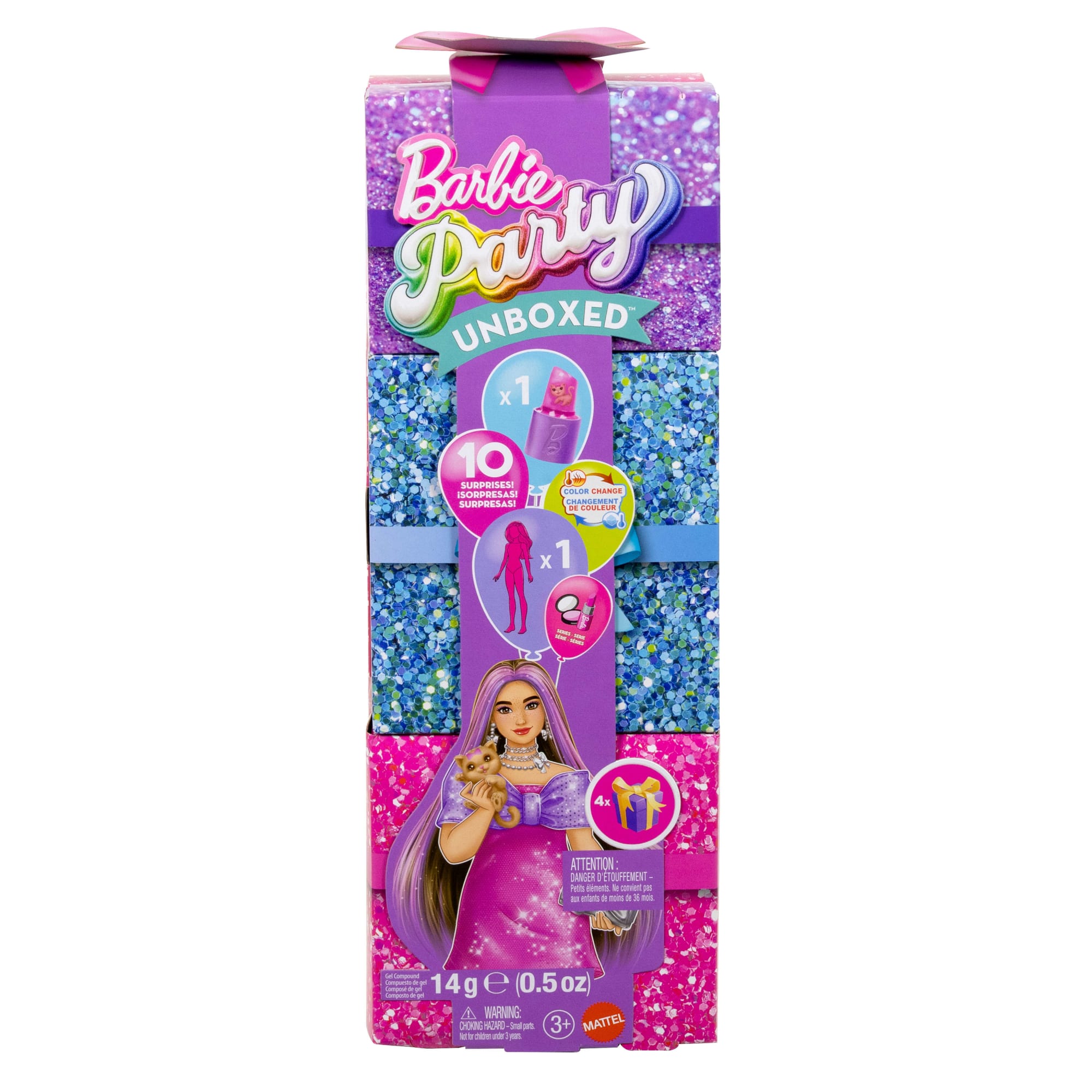 Barbie-Coffret Cadeau Surprise Le Gala enchanté-Poupée et Accessoires - Image 6