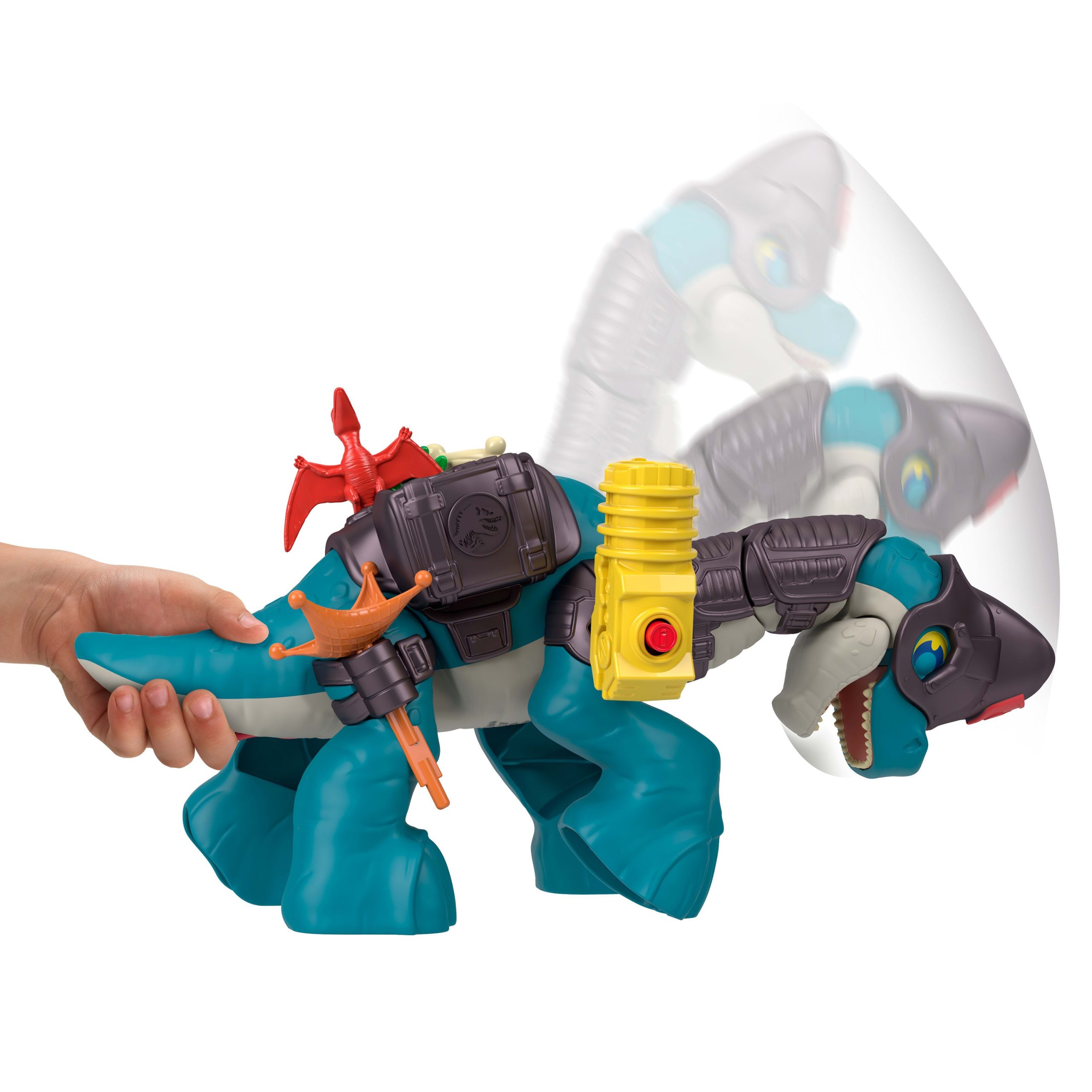 Imaginext Jurassic World Set With Search & Explore Brachiosaurus. 5 Accessories - Image 5