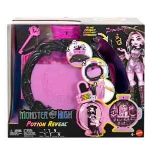 Monster High-Coffret Potion de Révélation Avec Poupée Draculaura
