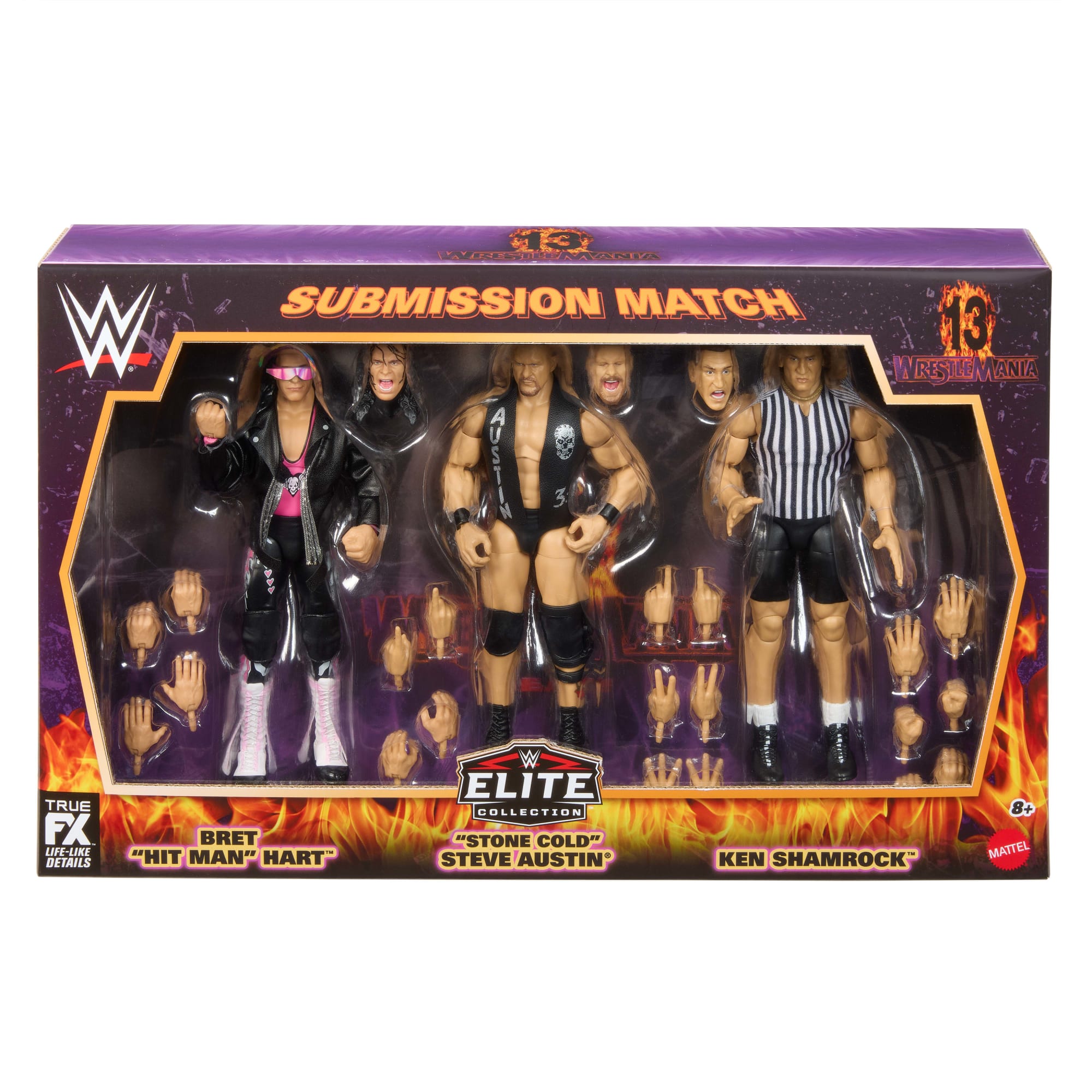 WWE Elite Collection Submission Match 3-Pack - Image 5