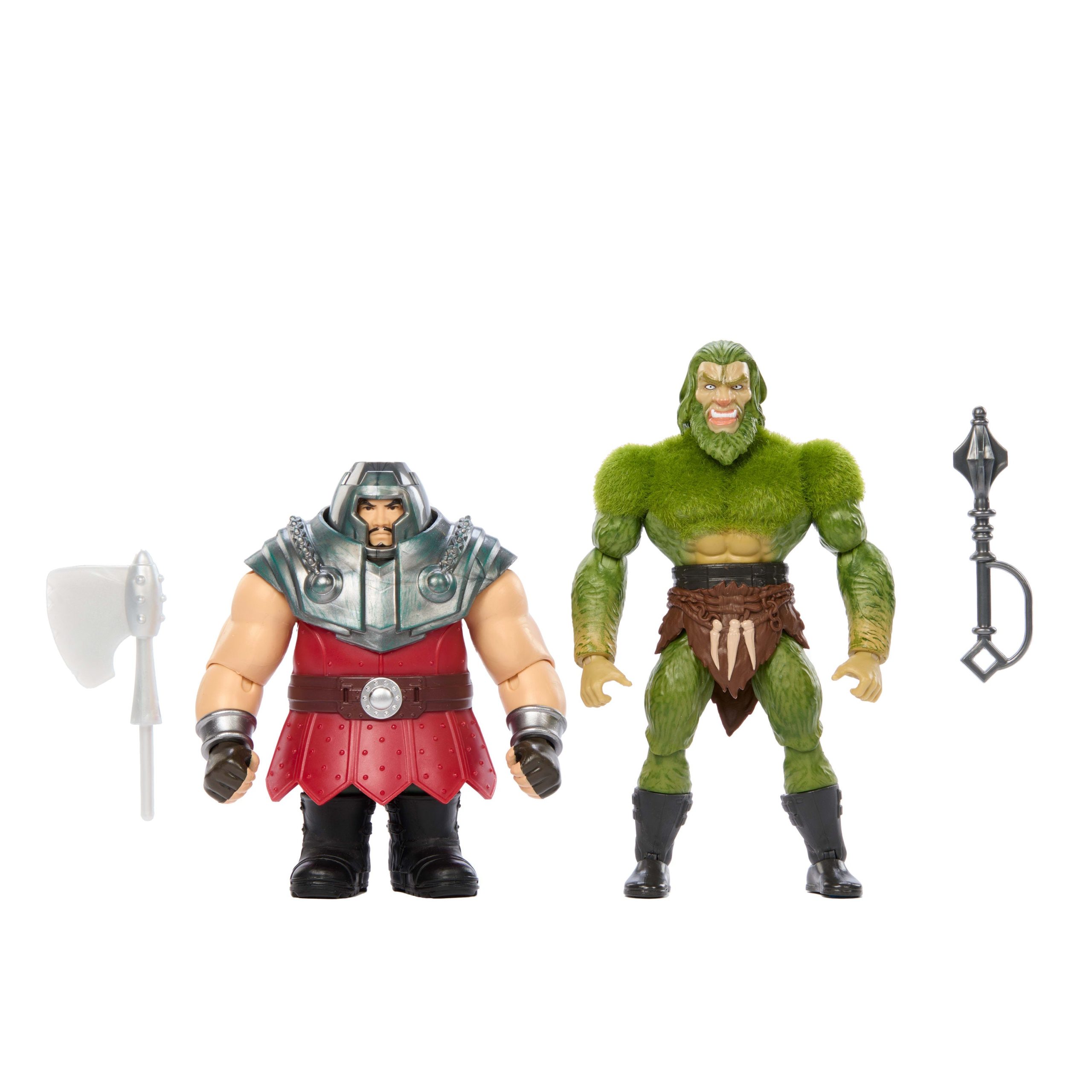 Masters Of The Universe Origins 2026 Movie 5.5 inch 2 Pack Action Figures Ram & Moss Man