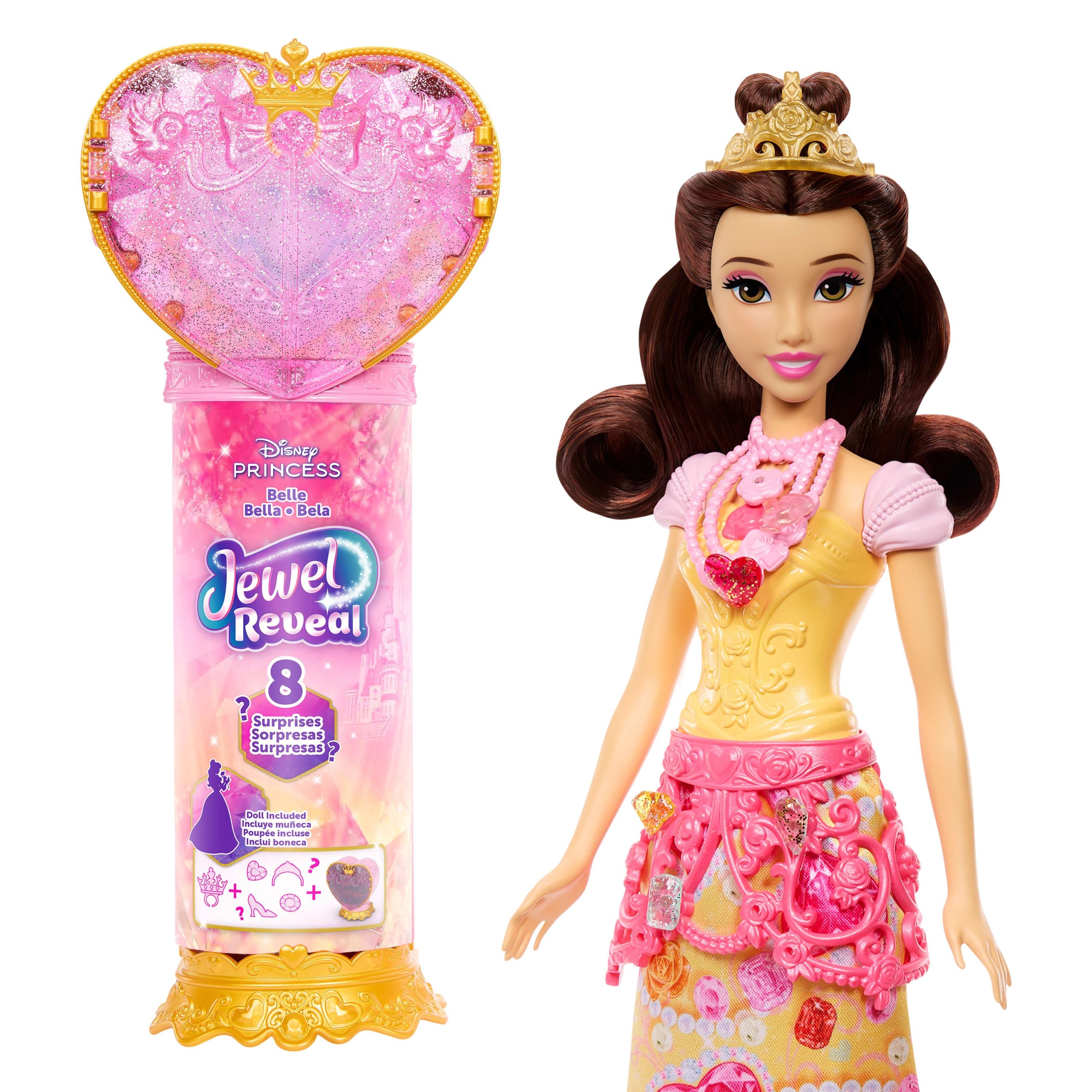 Disney Princesa Fashion Dolls Boneca Reveal Bela