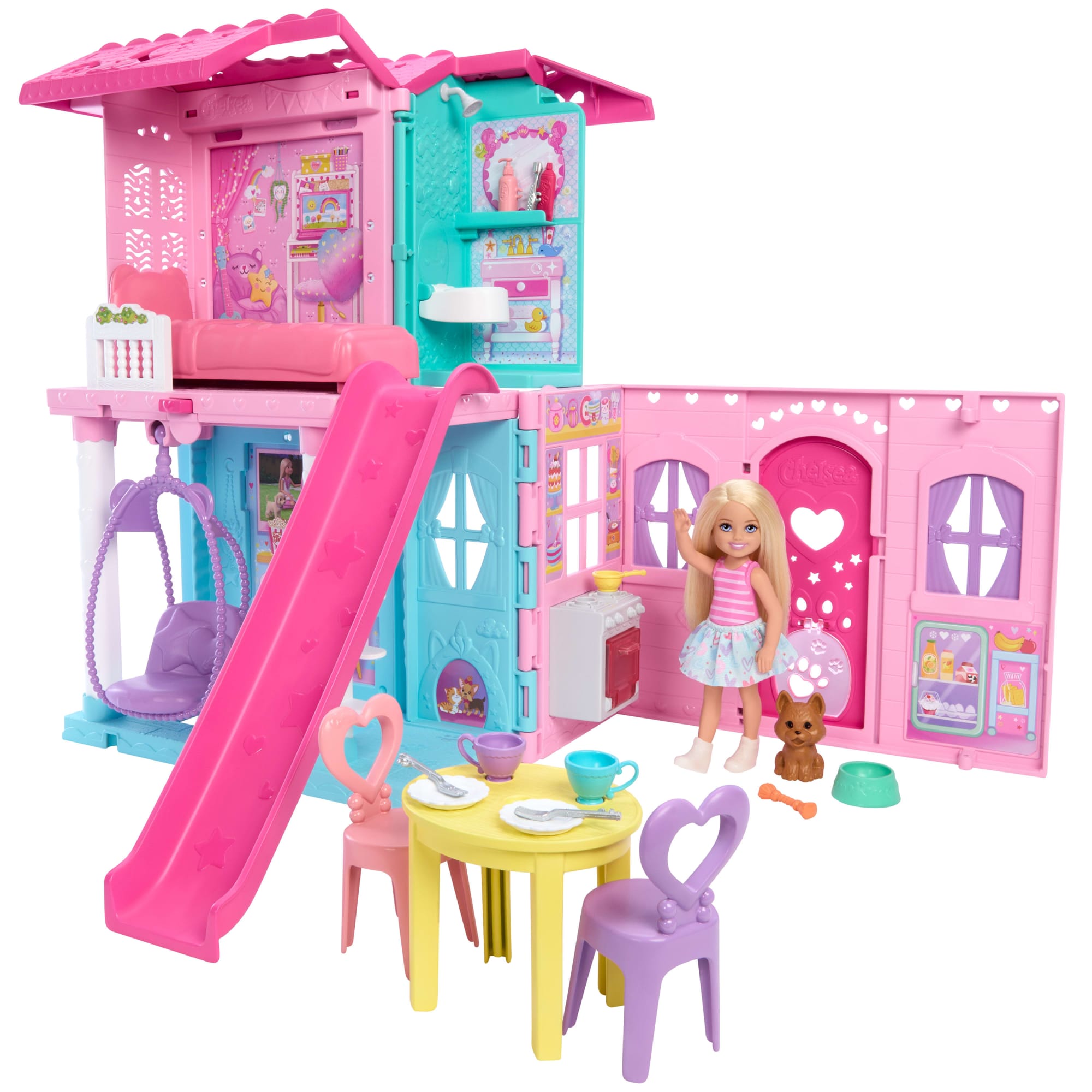 Barbie-Coffret La Maison Transformable de Chelsea-Avec Accessoires - Image 5