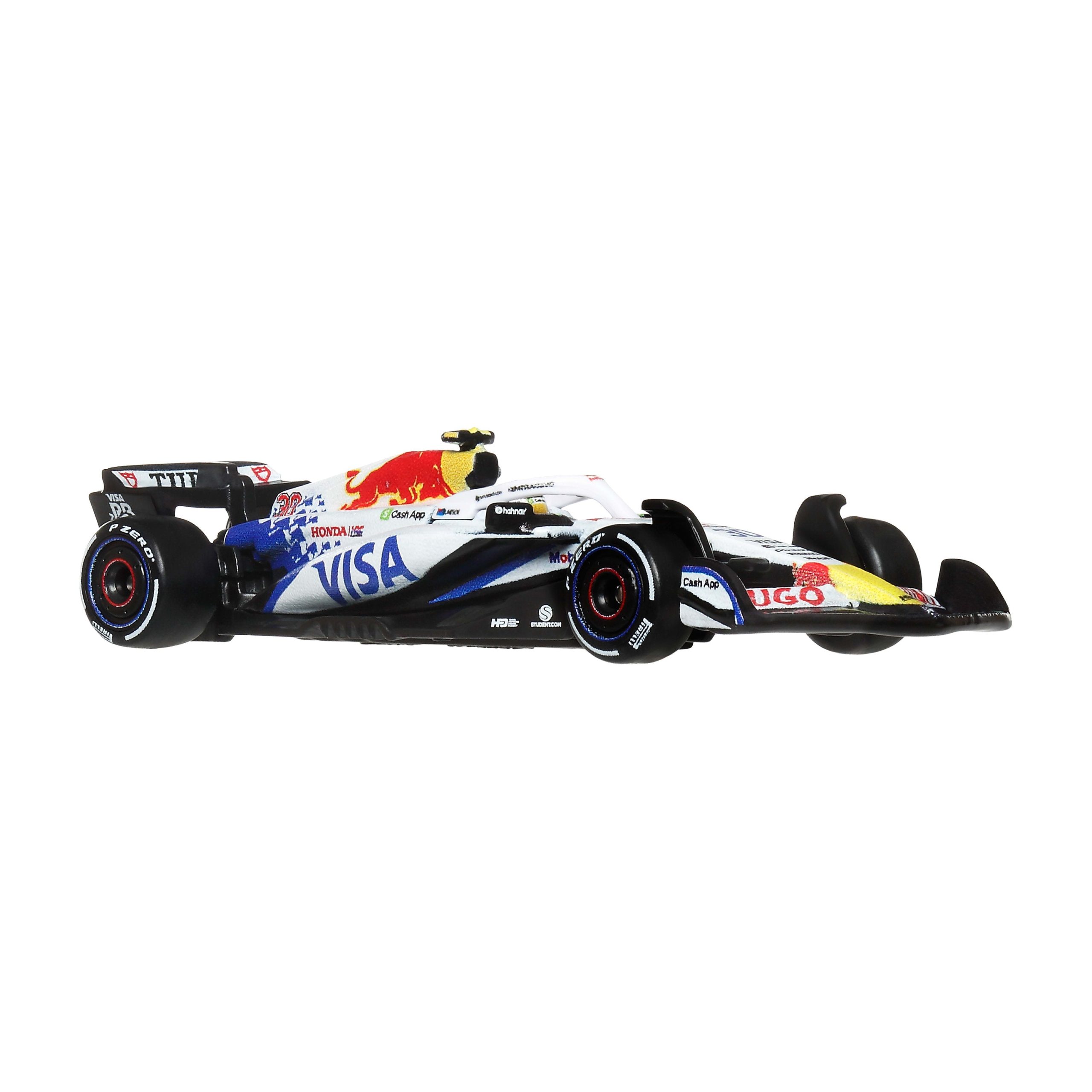 Hot Wheels 1:64 Scale Premium Die-Cast Formula 1 Collectible Toy Race Car - Image 2