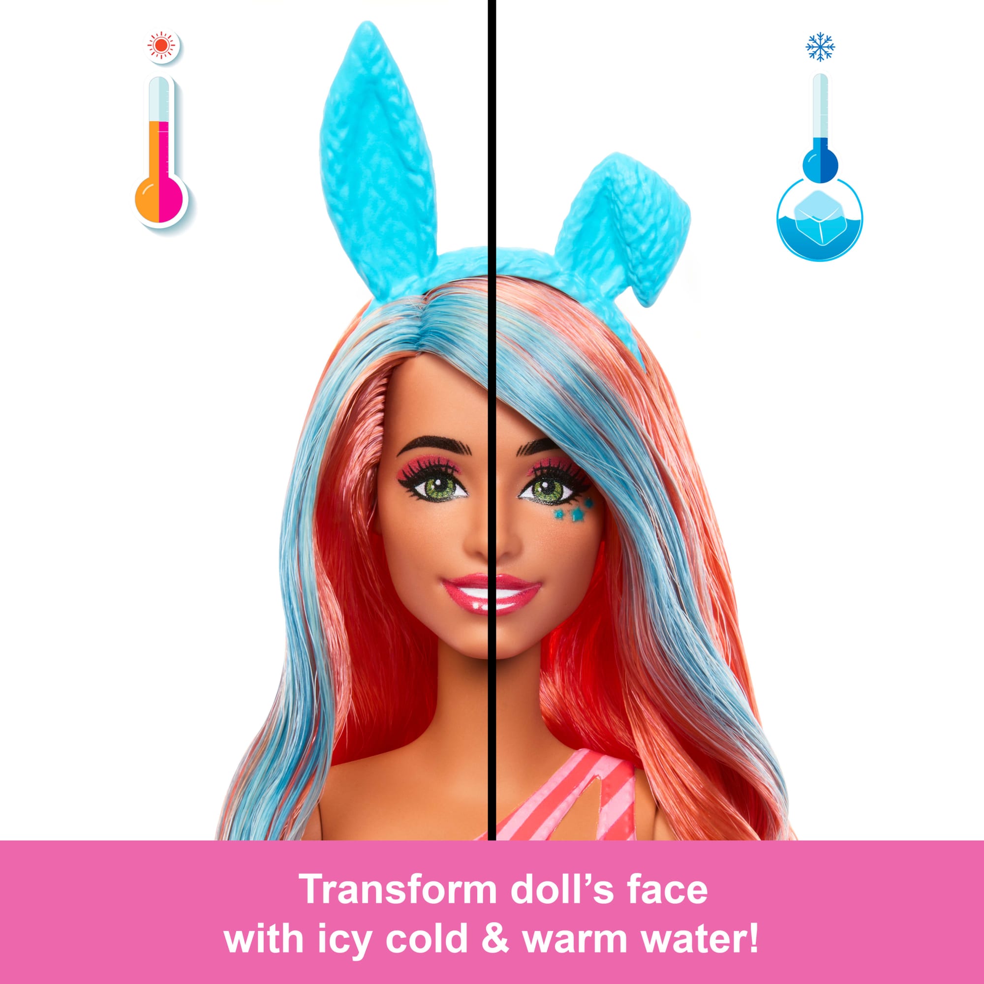 Barbie Pop Reveal Shakes Series Doll & Accessories Set. Scented Bright Bunny Fashion Doll - Image 5