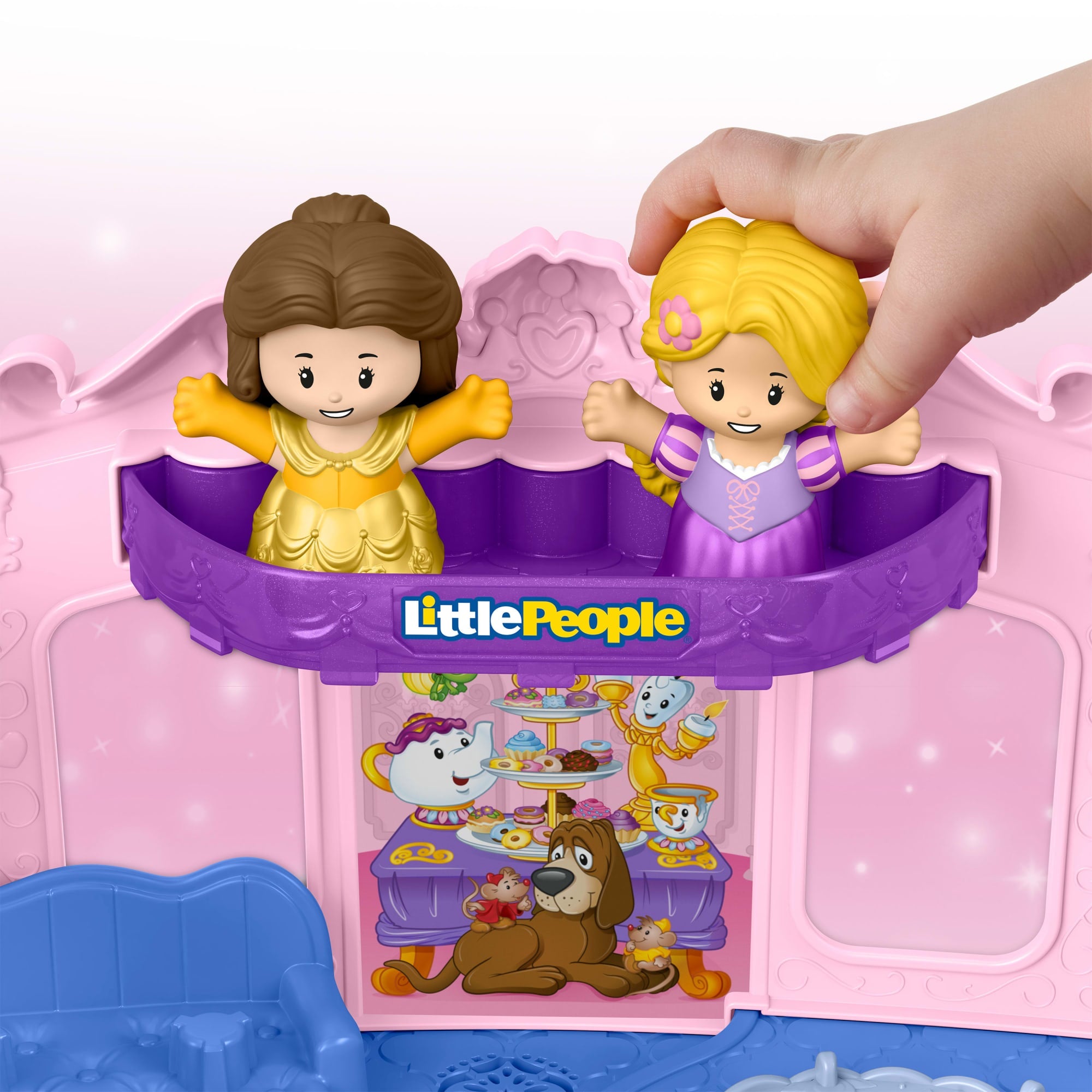 Little People Disney Princesa Juguete para Bebés Carruaje de Princesas - Image 5